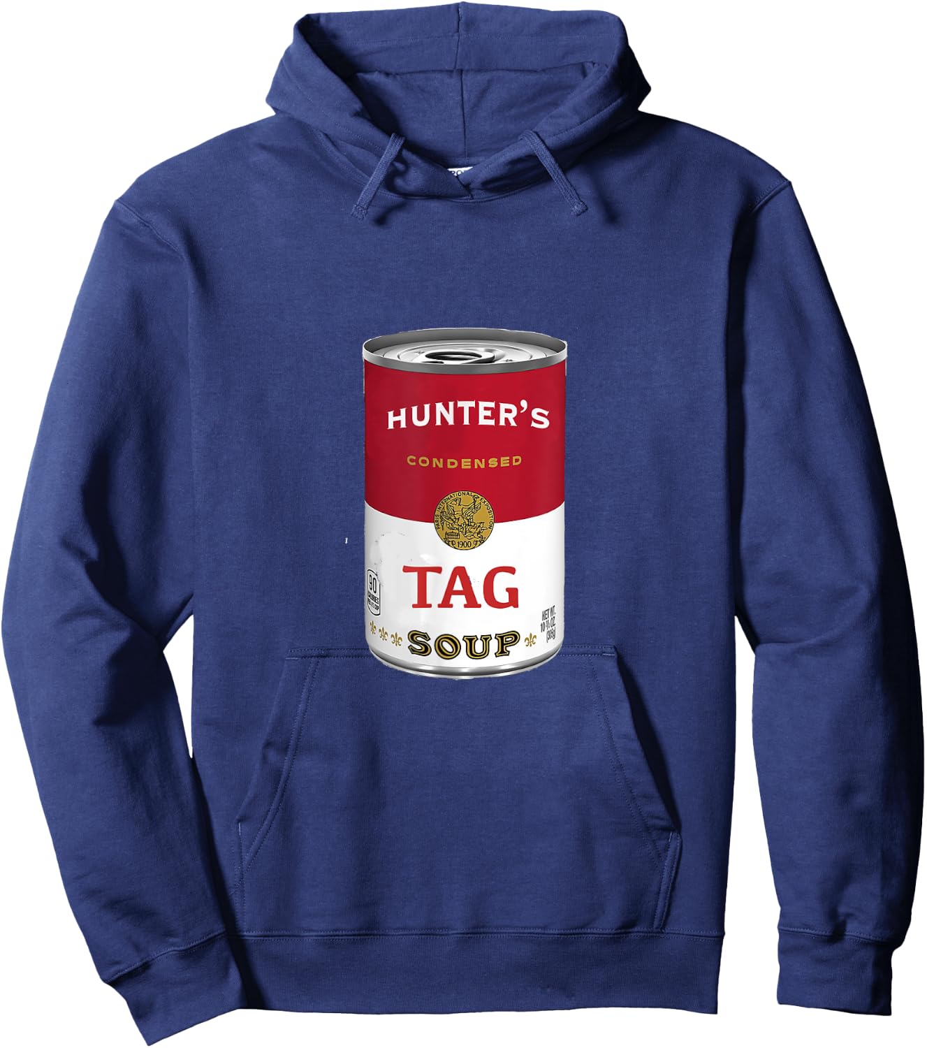 Funny Deer Hunting Tag Soup Hoodie - Hoodie | Navy