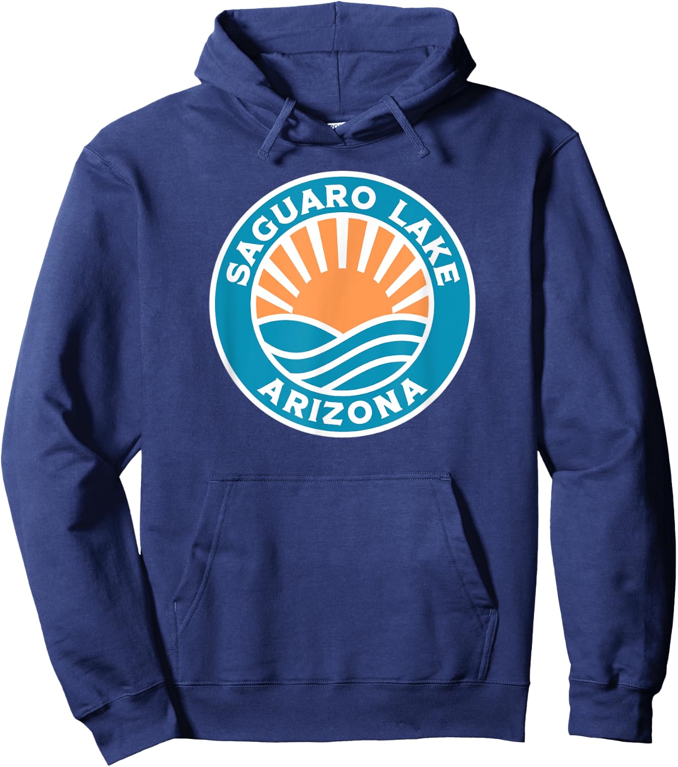 Saguaro Lake Arizona Hoodie - Hoodie | Navy
