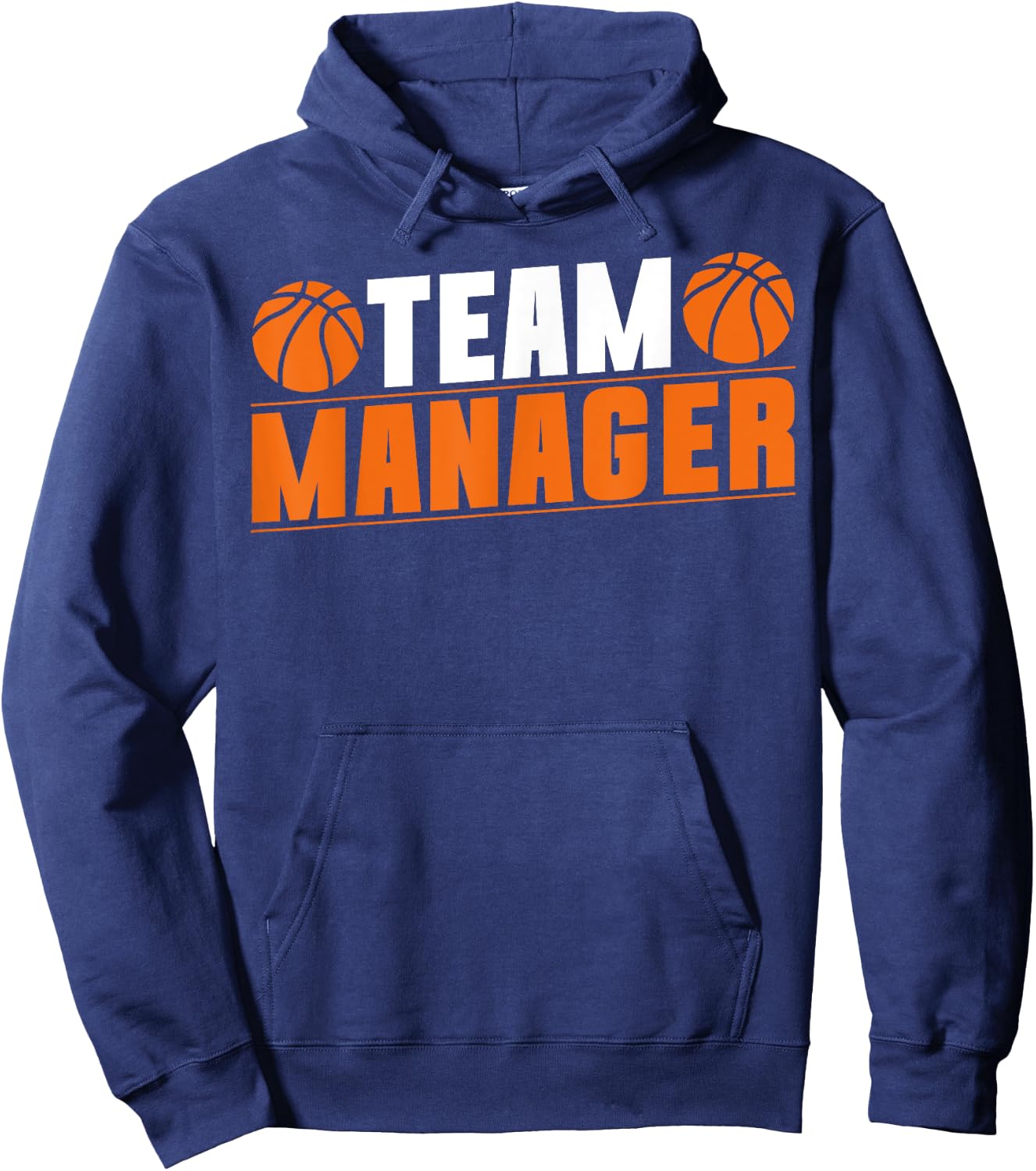 Basketball Team Manager Sport Bball Game Player Hoodie - Hoodie | Navy