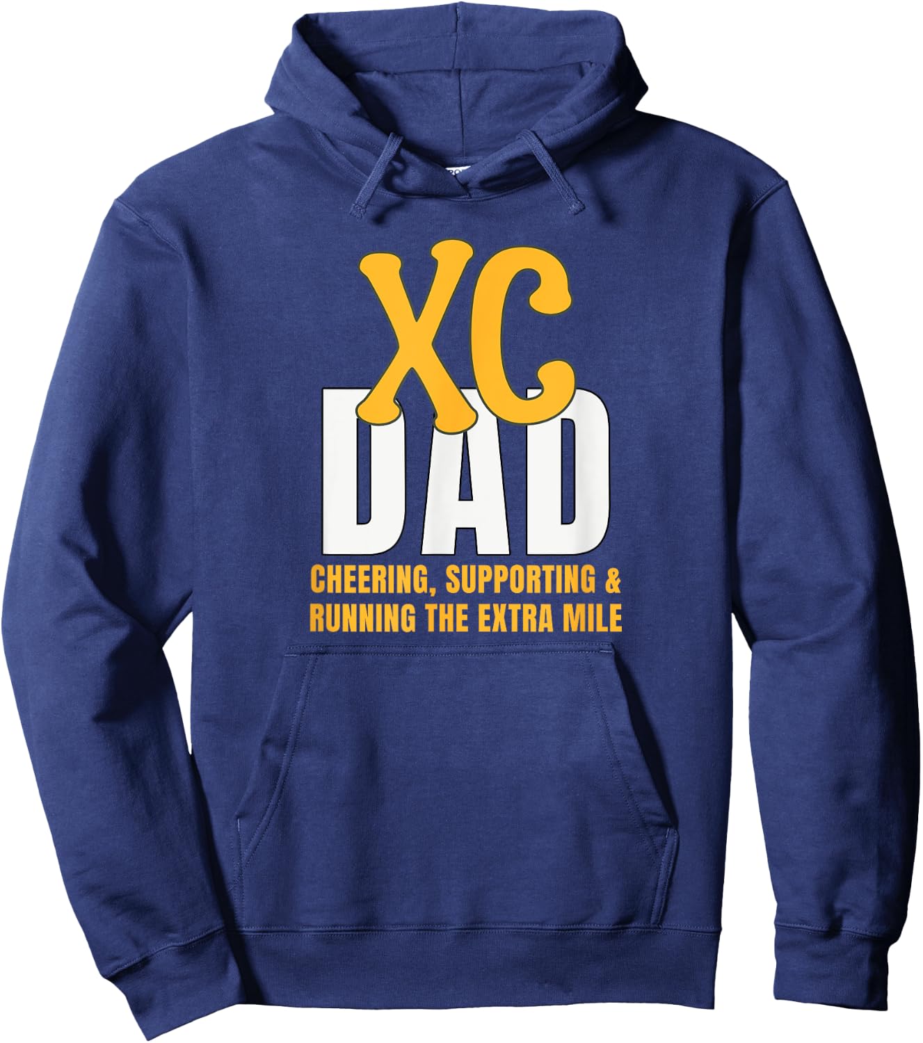 Cross Country Dad XC Running Hoodie - Hoodie | Navy