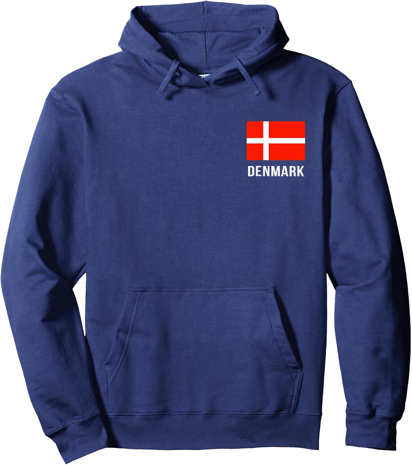 Denmark Flag Shirt | Danish Hoodie - Hoodie | Navy