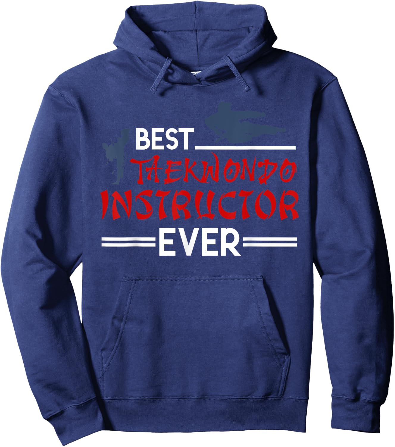 Tae Kwon Do Instructor Gift Korean Taekwondo Hoodie - Hoodie | Navy