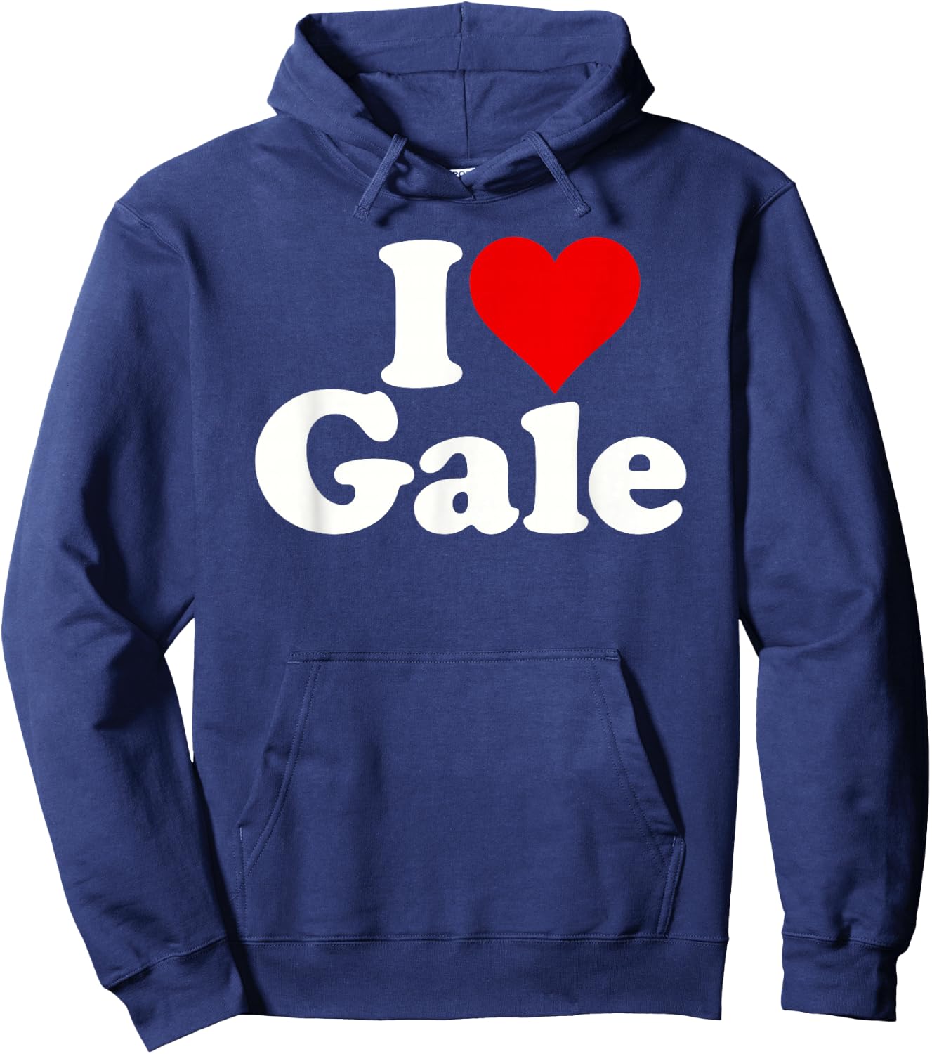 I Love Heart Gale Hoodie - Hoodie | Navy