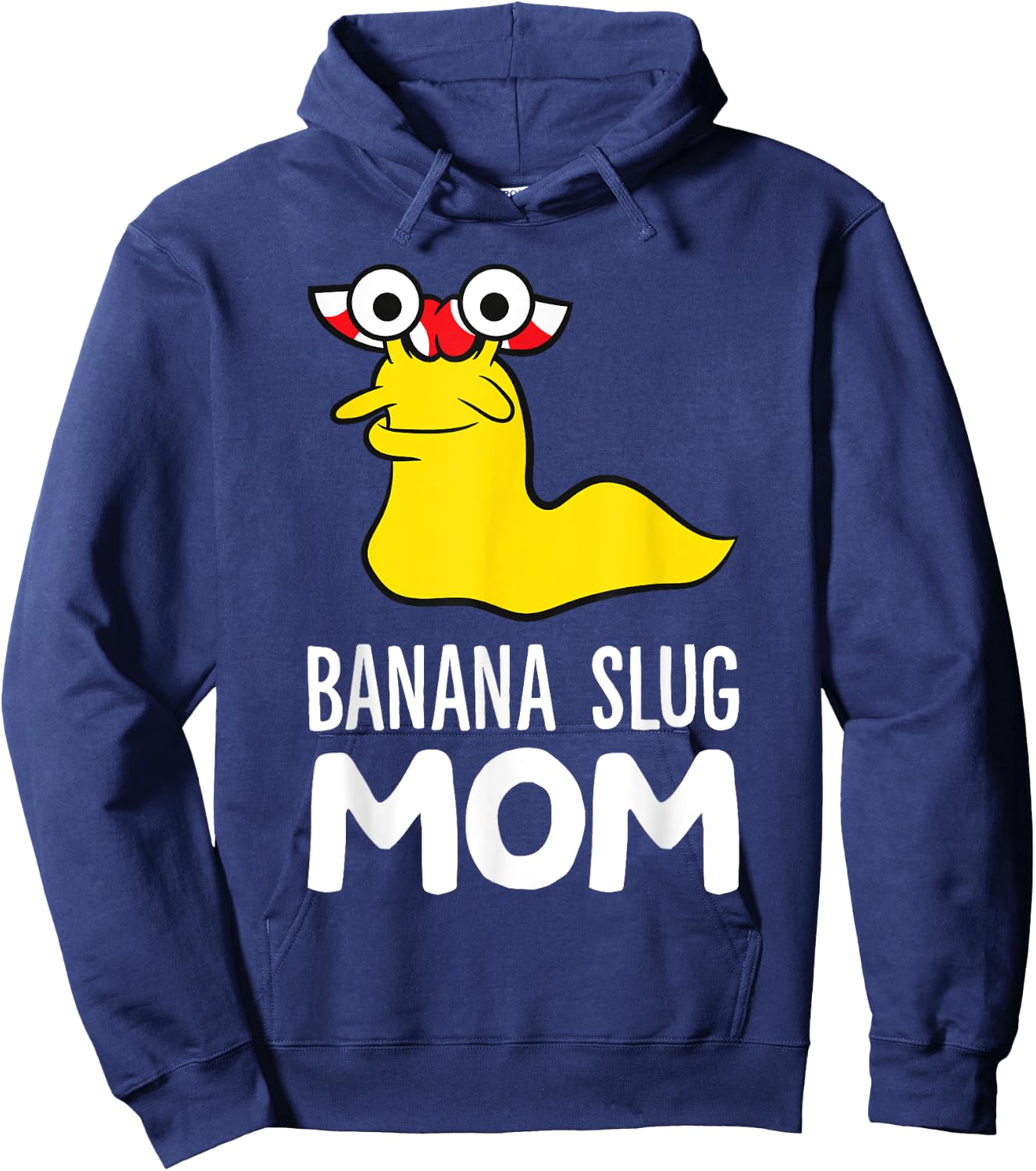 Banana Slug Mom Hoodie - Hoodie | Navy