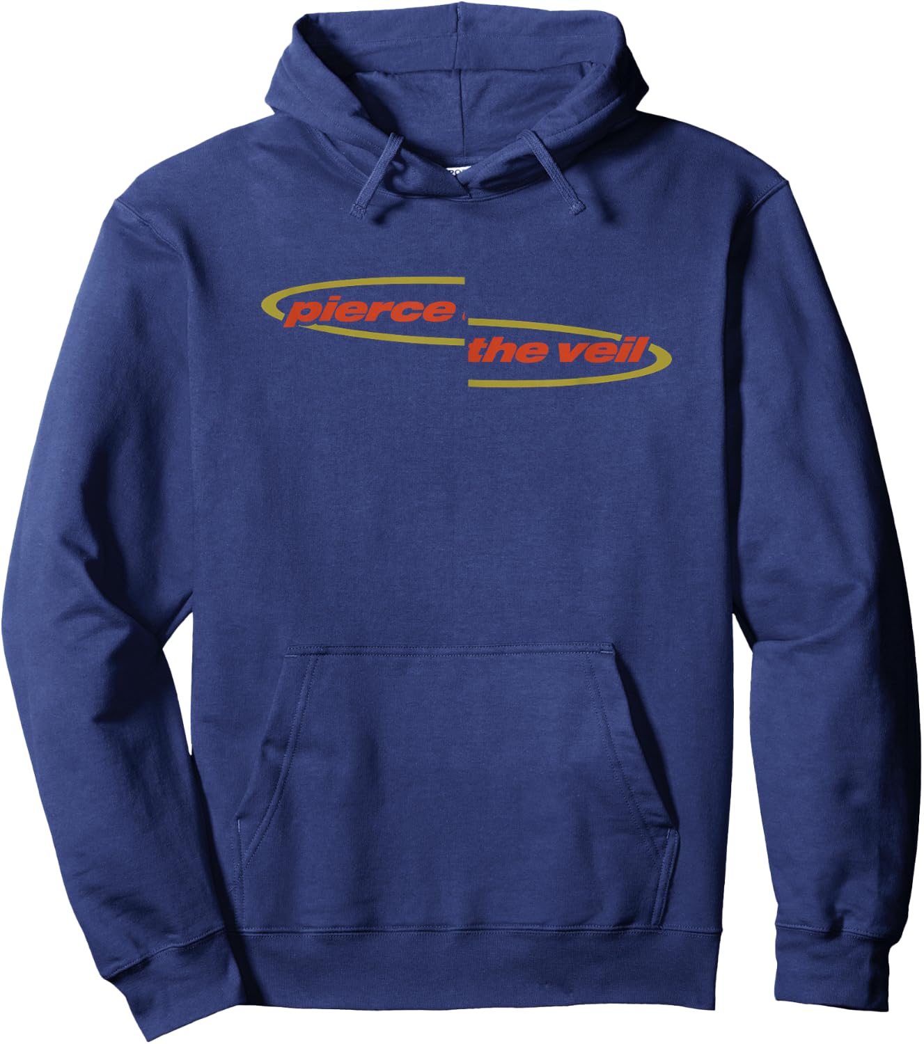 Pierce The Veil - Oval Split Hoodie - Hoodie | Navy