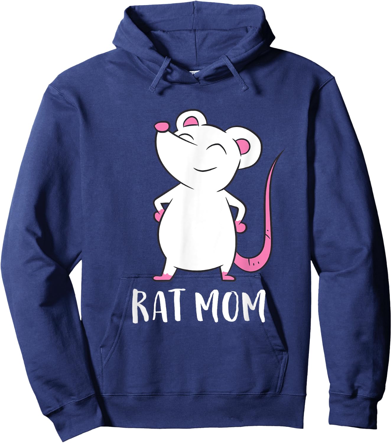 Rats Mom Cute Rat Mama Hoodie - Hoodie | Navy