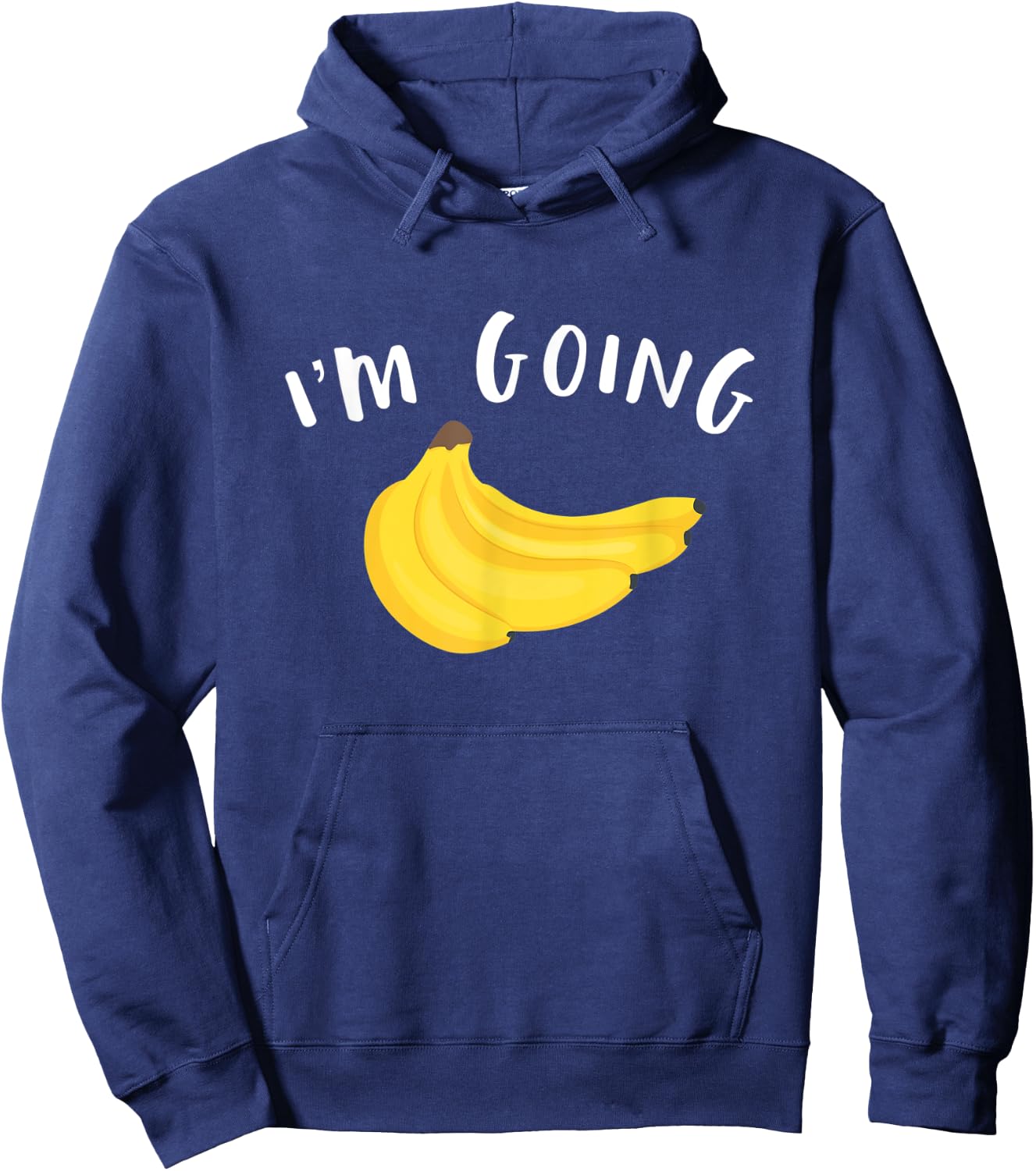 Funny Bananas Shirt | Im Going Bananas Hoodie - Hoodie | Navy