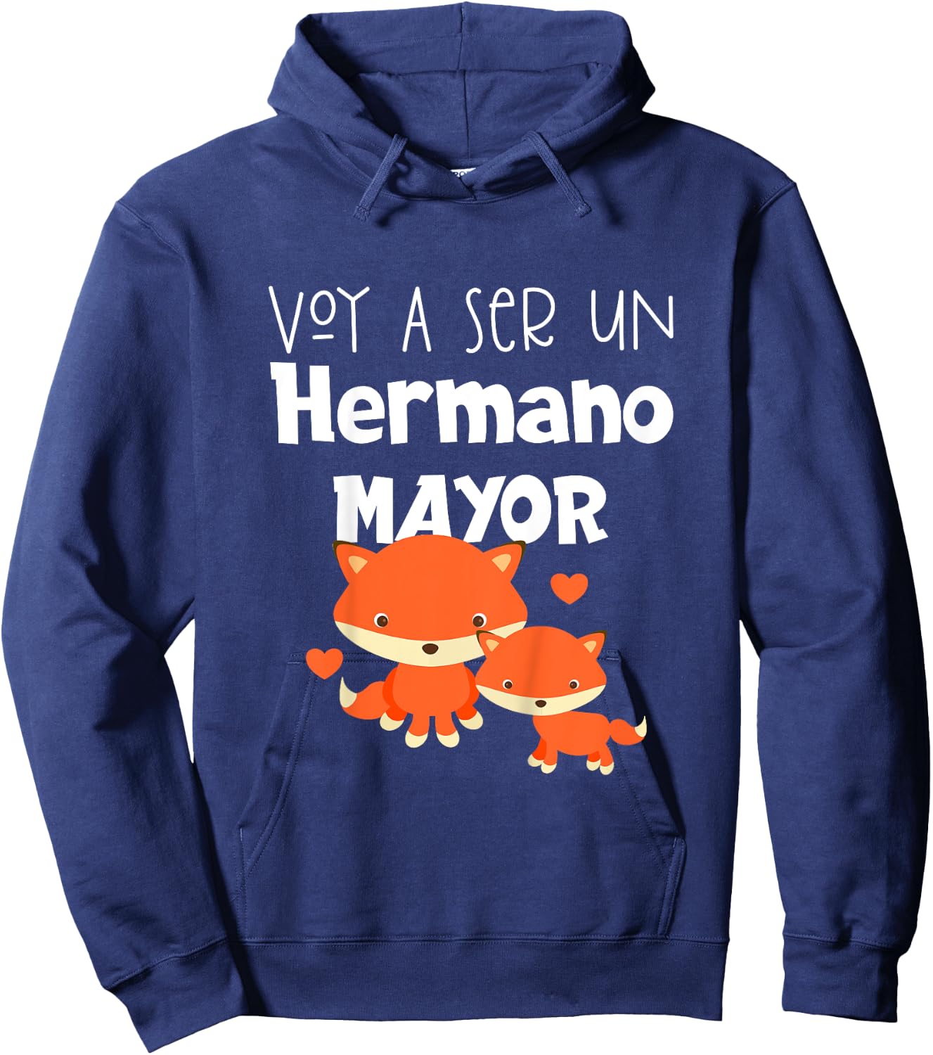 Voy A Ser Un Hermano Mayor Hoodie - Hoodie | Navy