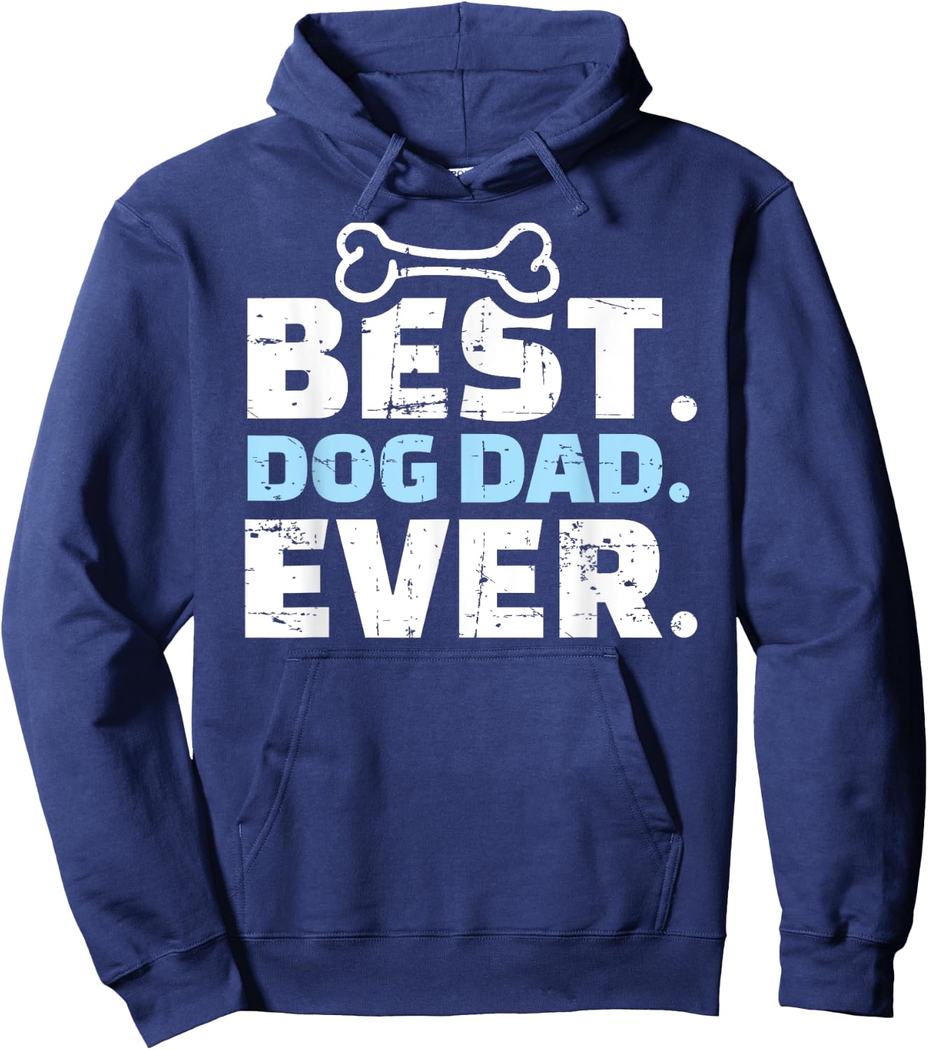 Best Dog Dad Ever Men Women Girls Kids Hoodie - Hoodie | Navy