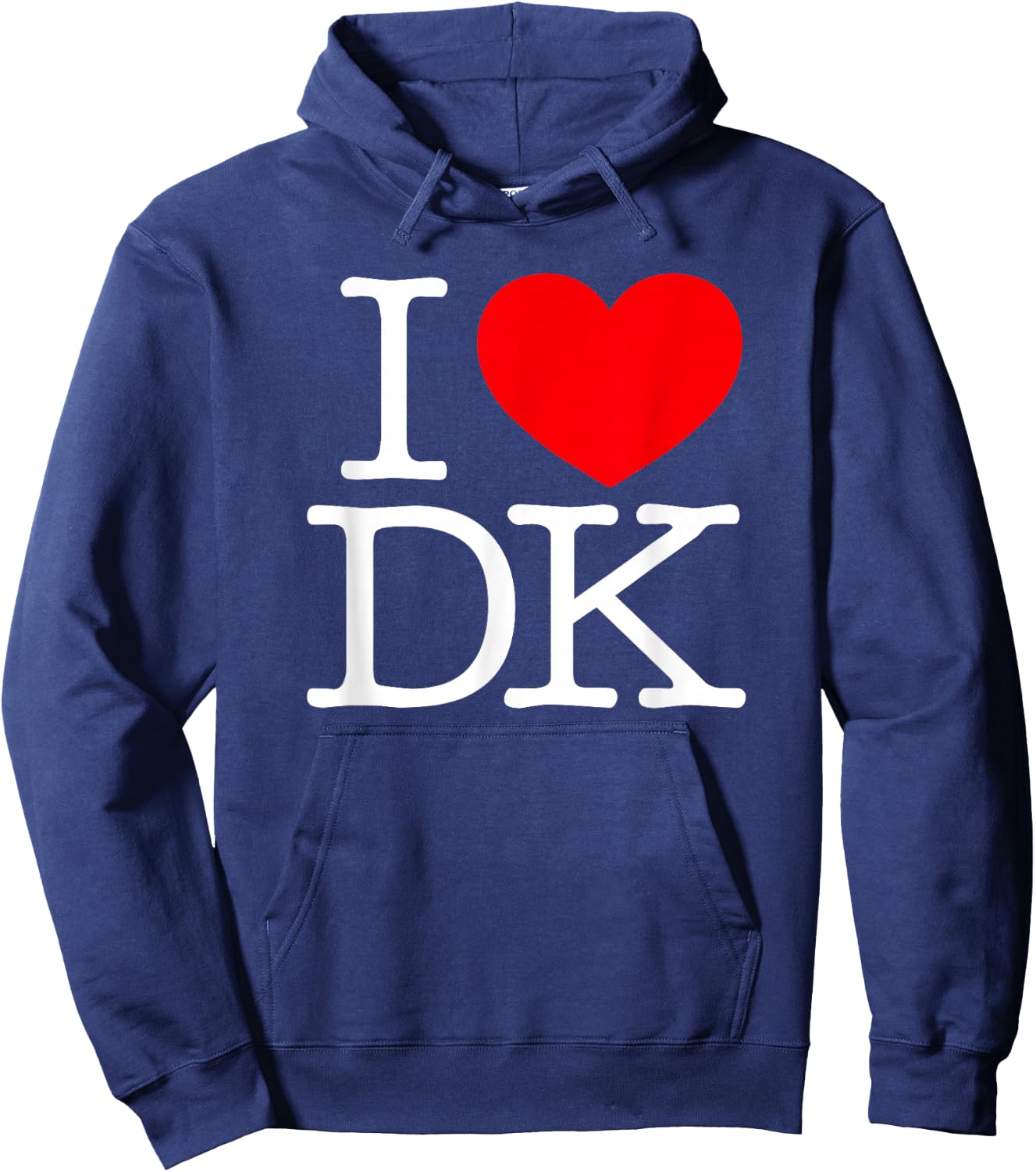 I Love (Heart) DK Hoodie - Hoodie | Navy