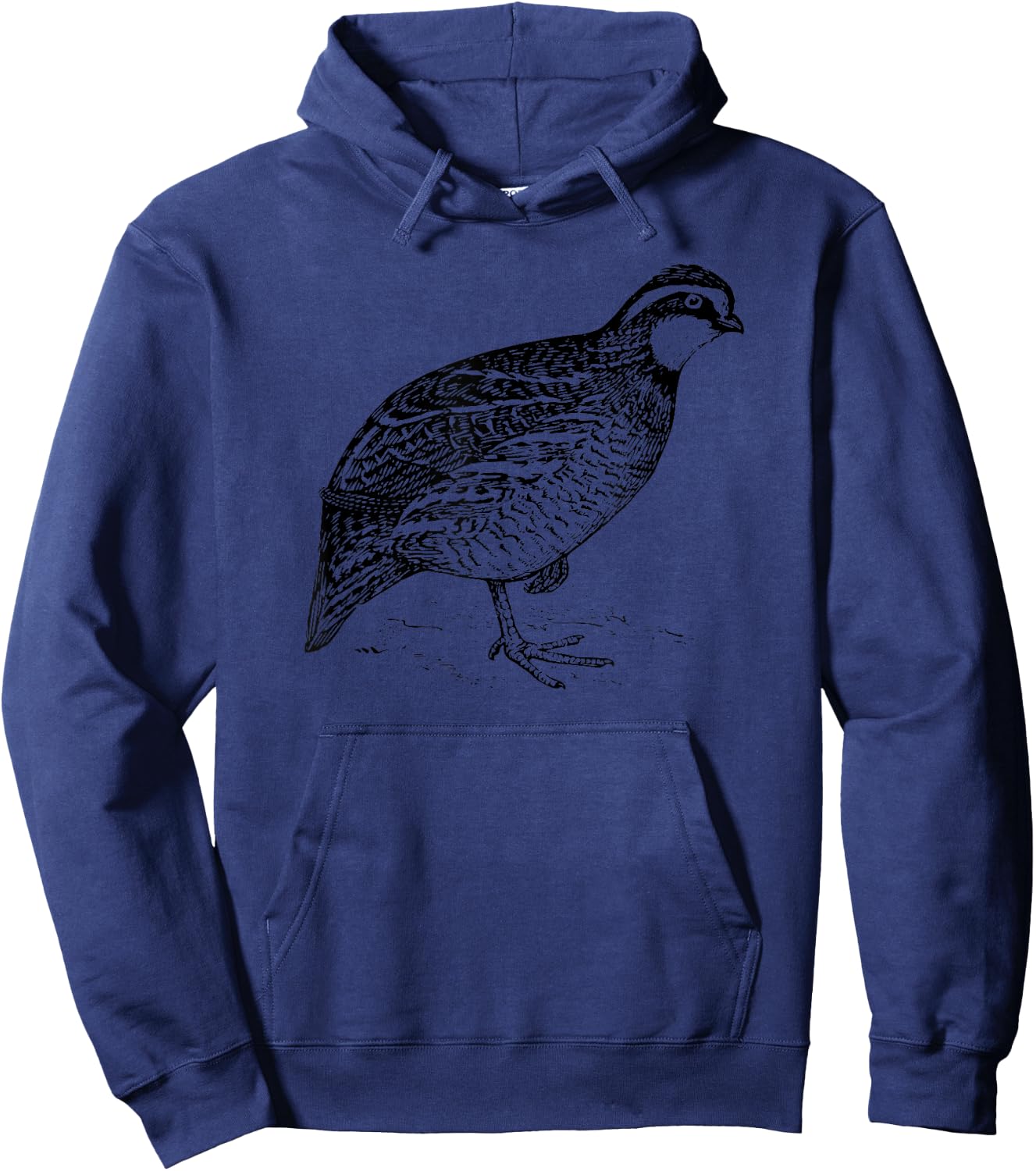 Bobwhite Quail Bird Hoodie - Hoodie | Navy