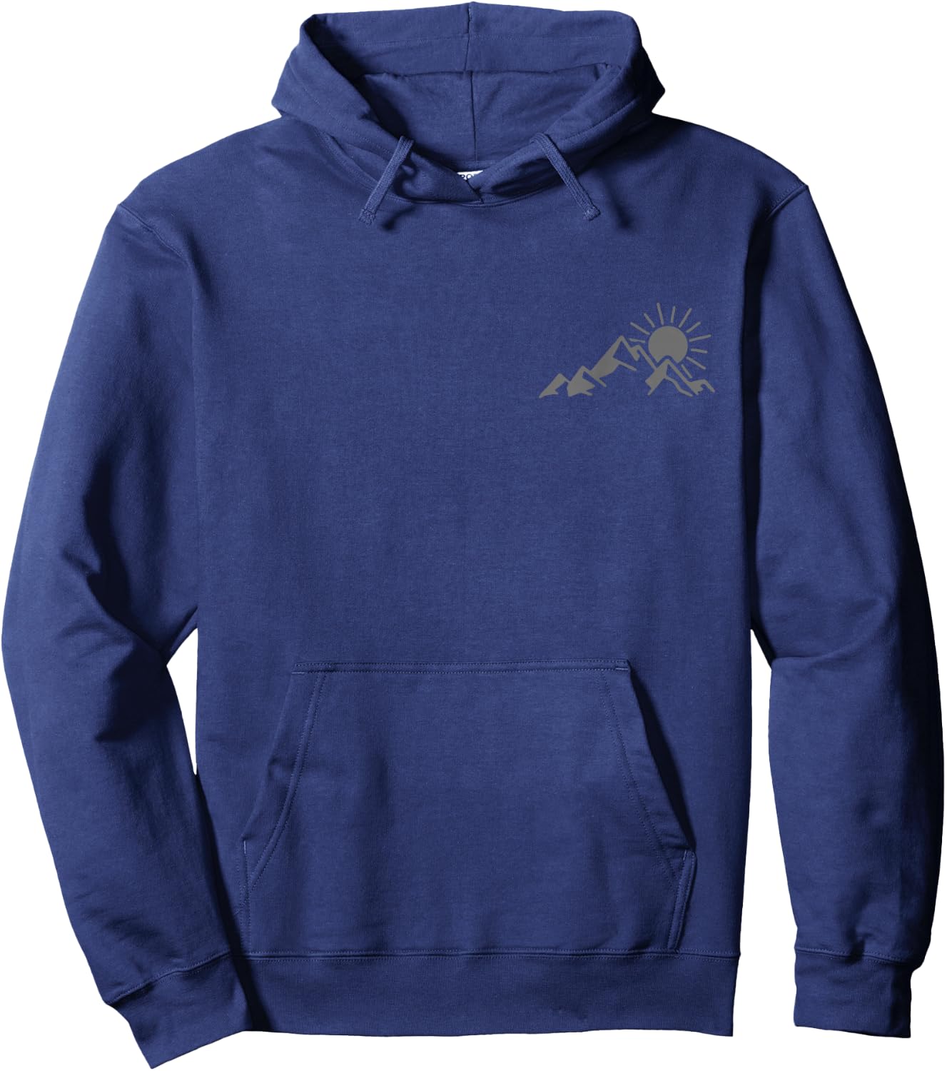 Mountains, hiking, camping, climbing, outdoor Hoodie - Hoodie | Navy