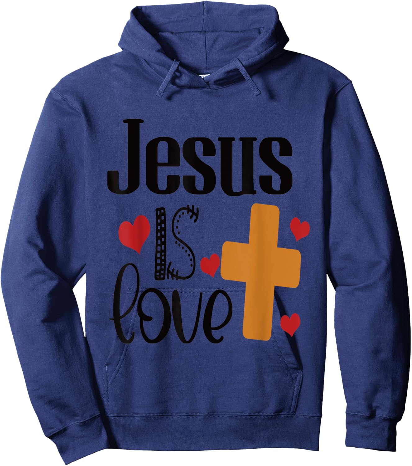 Jesus is Love Hoodie - Hoodie | Navy