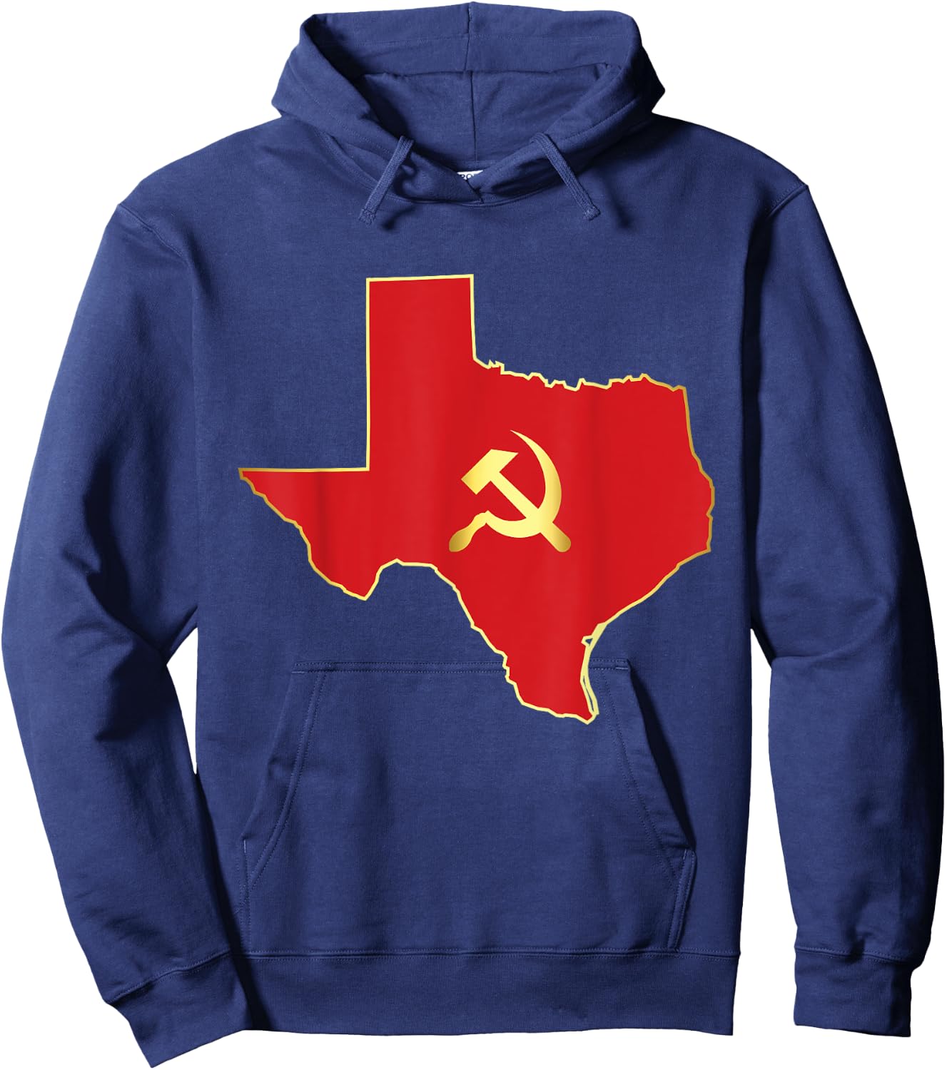 Texas Socialist And Communist Hoodie - Hoodie | Navy