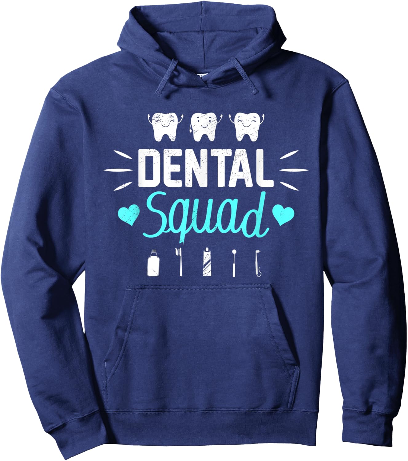 Dental Squad Costume Dental Assistant Women Hoodie - Hoodie | Navy