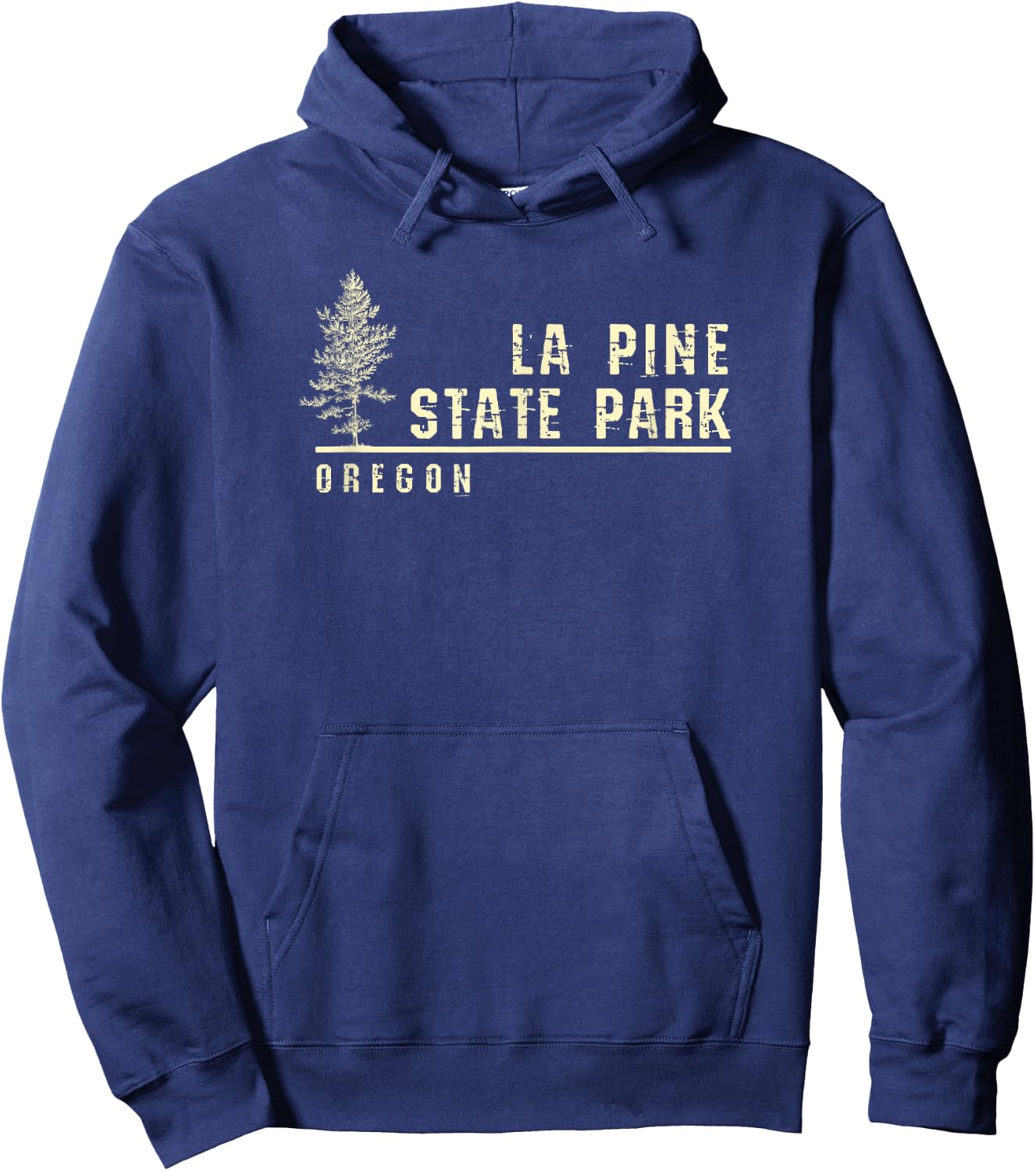 Oregon Souvenir Gift La Pine State Park Hoodie - Hoodie | Navy