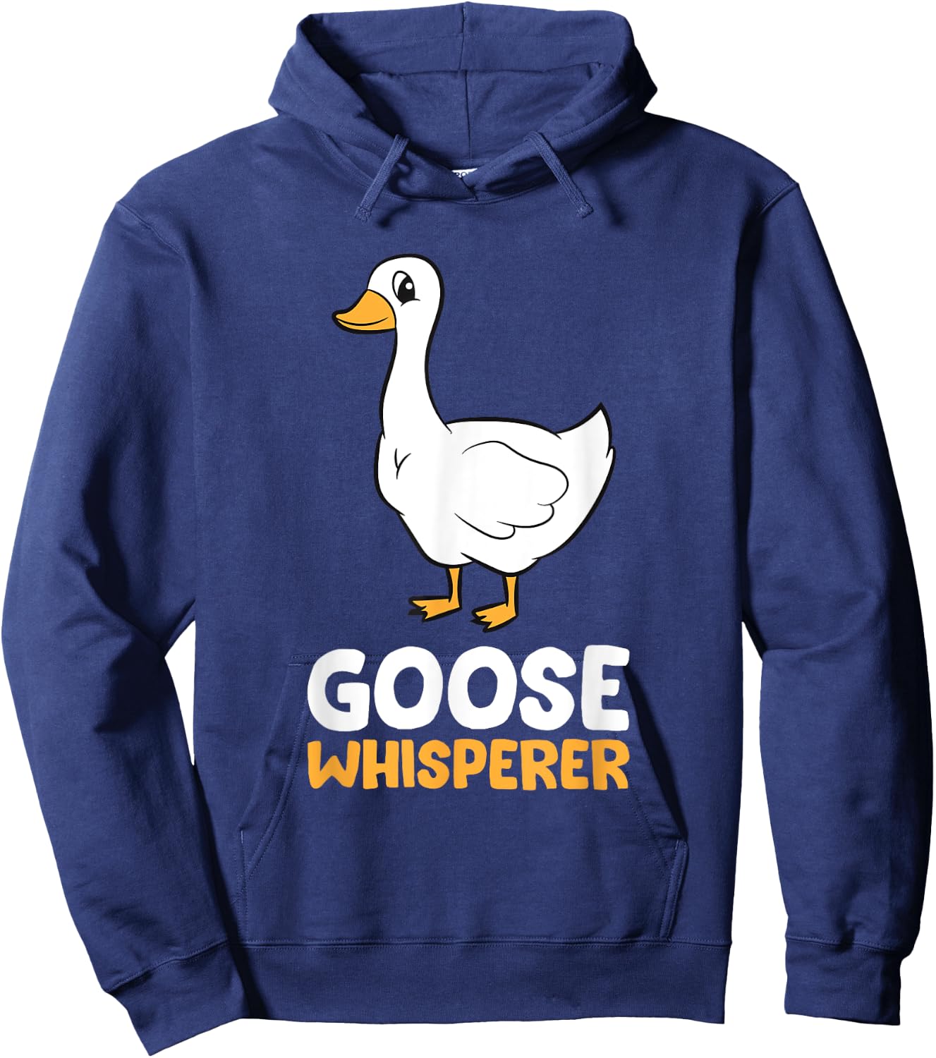 Funny Goose Bird Goose Whisperer Love Goose Hoodie - Hoodie | Navy
