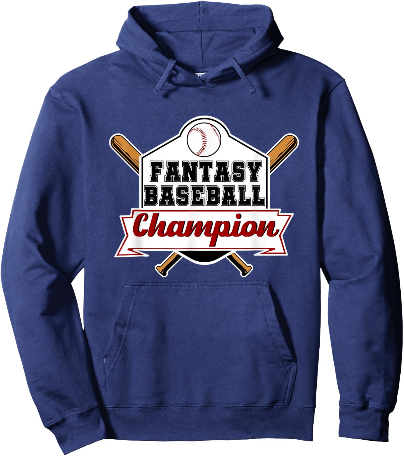 Fantasy Baseball Champion Hoodie - Hoodie | Navy