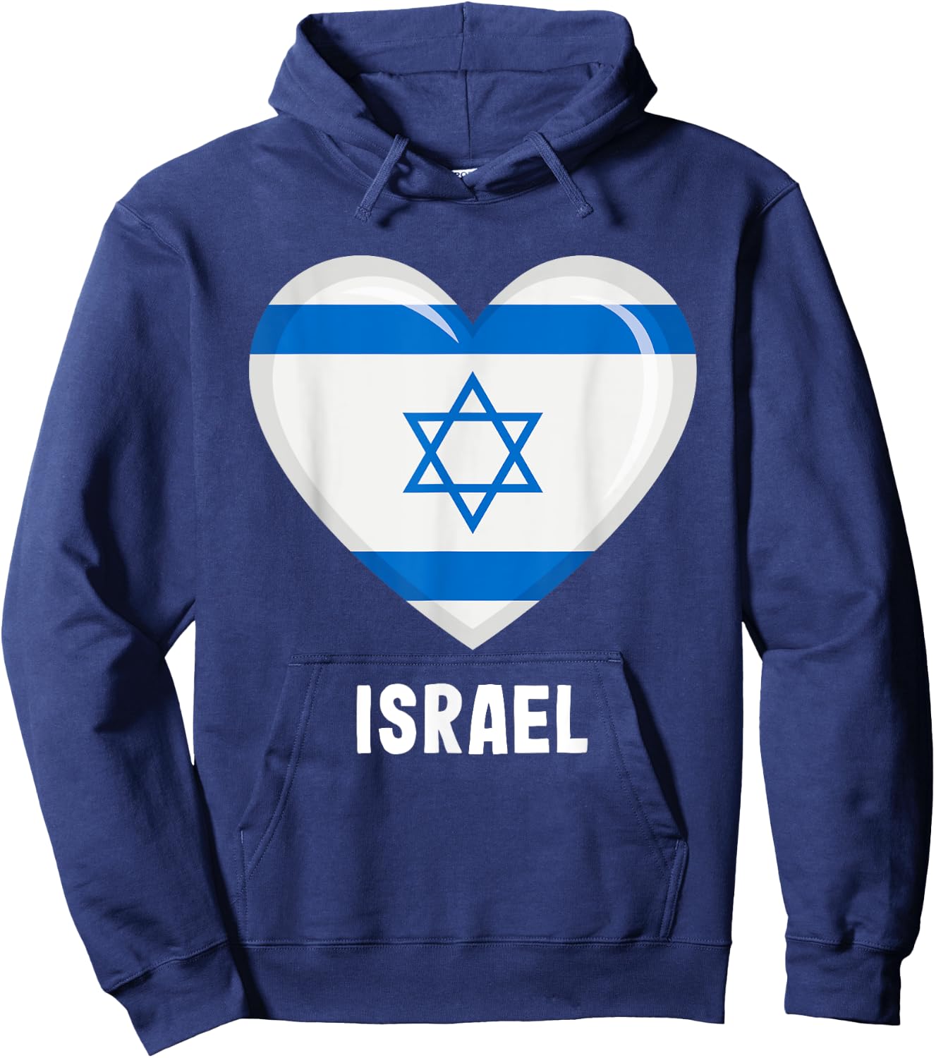 Israel Flag Jersey | Israeli Hoodie - Hoodie | Navy