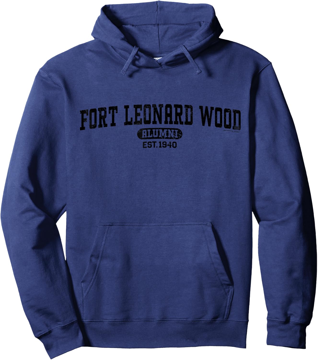 Fort Leonard Wood Alumni - US Army Post Hoodie - Hoodie | Navy