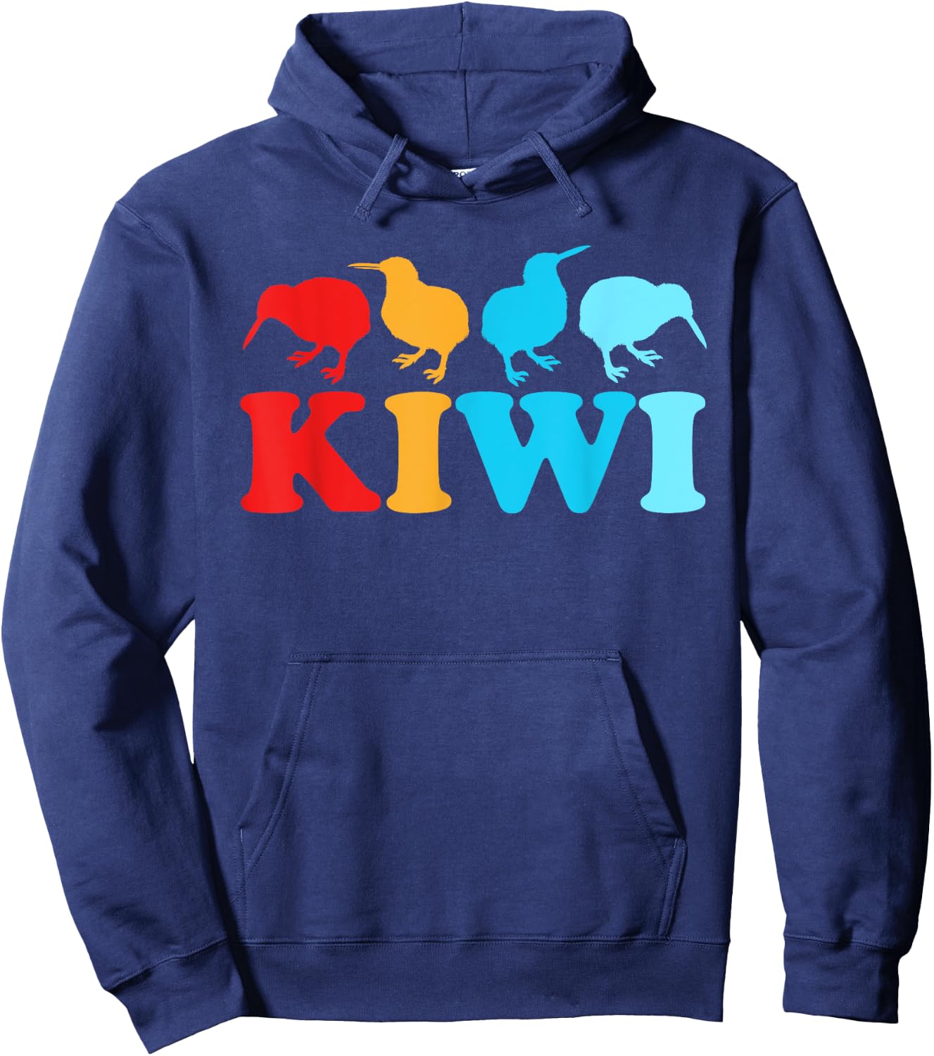 Kiwi Squad New Zealand Kiwi Bird Hoodie - Hoodie | Navy