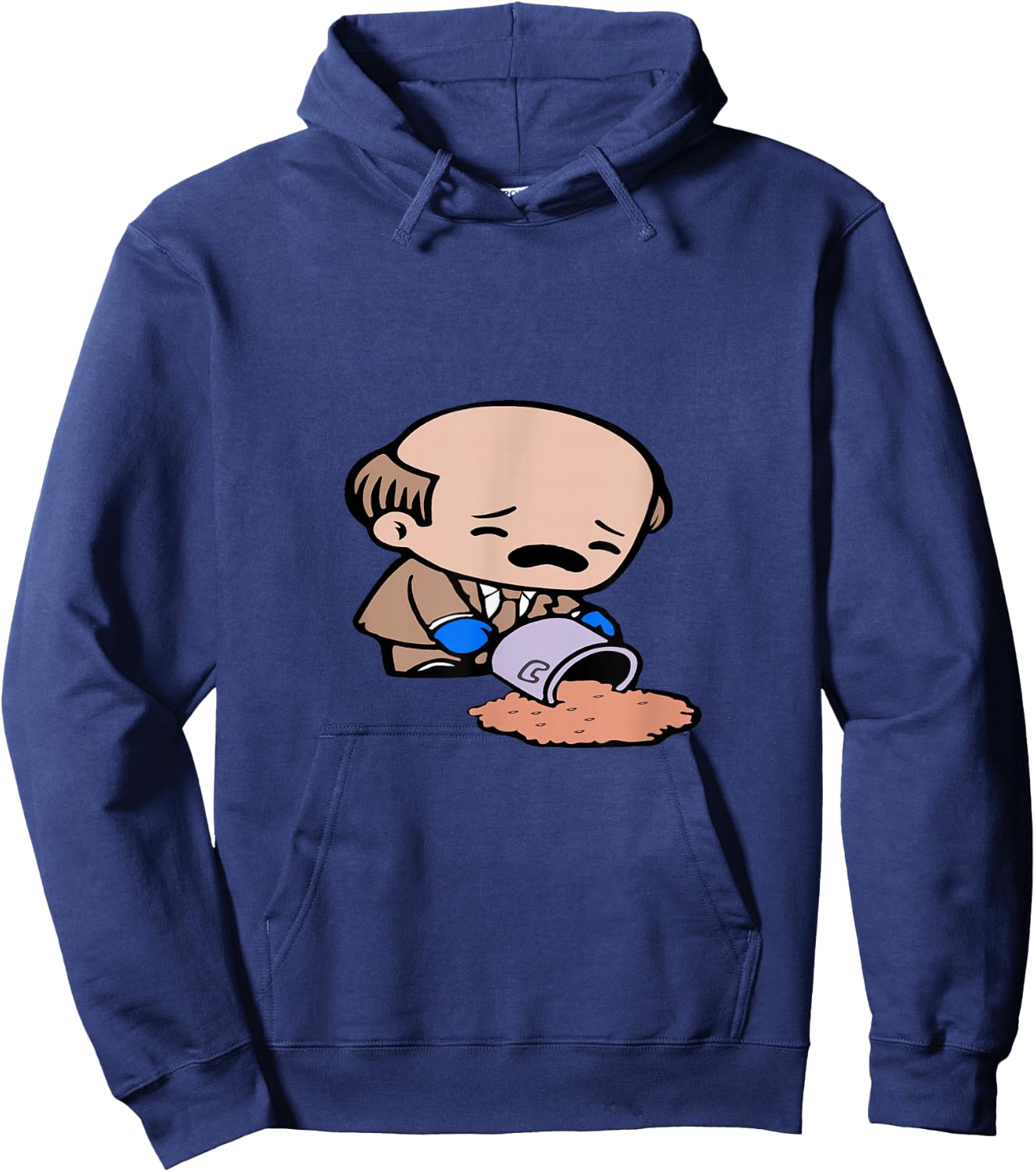 Kevin Drips His Chili Hoodie - Hoodie | Navy