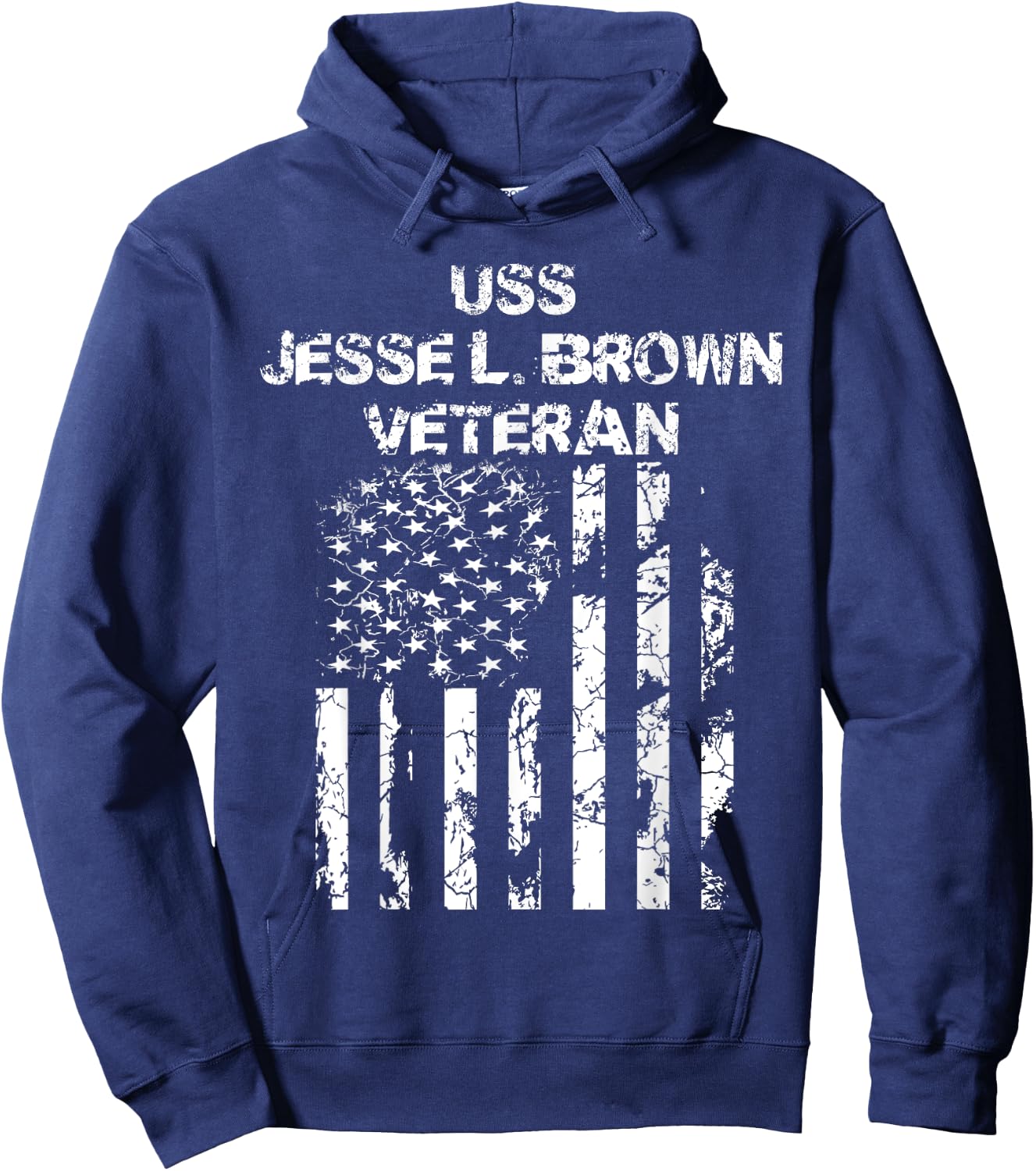 USS Jesse L. Brown Veteran Hoodie - Hoodie | Navy