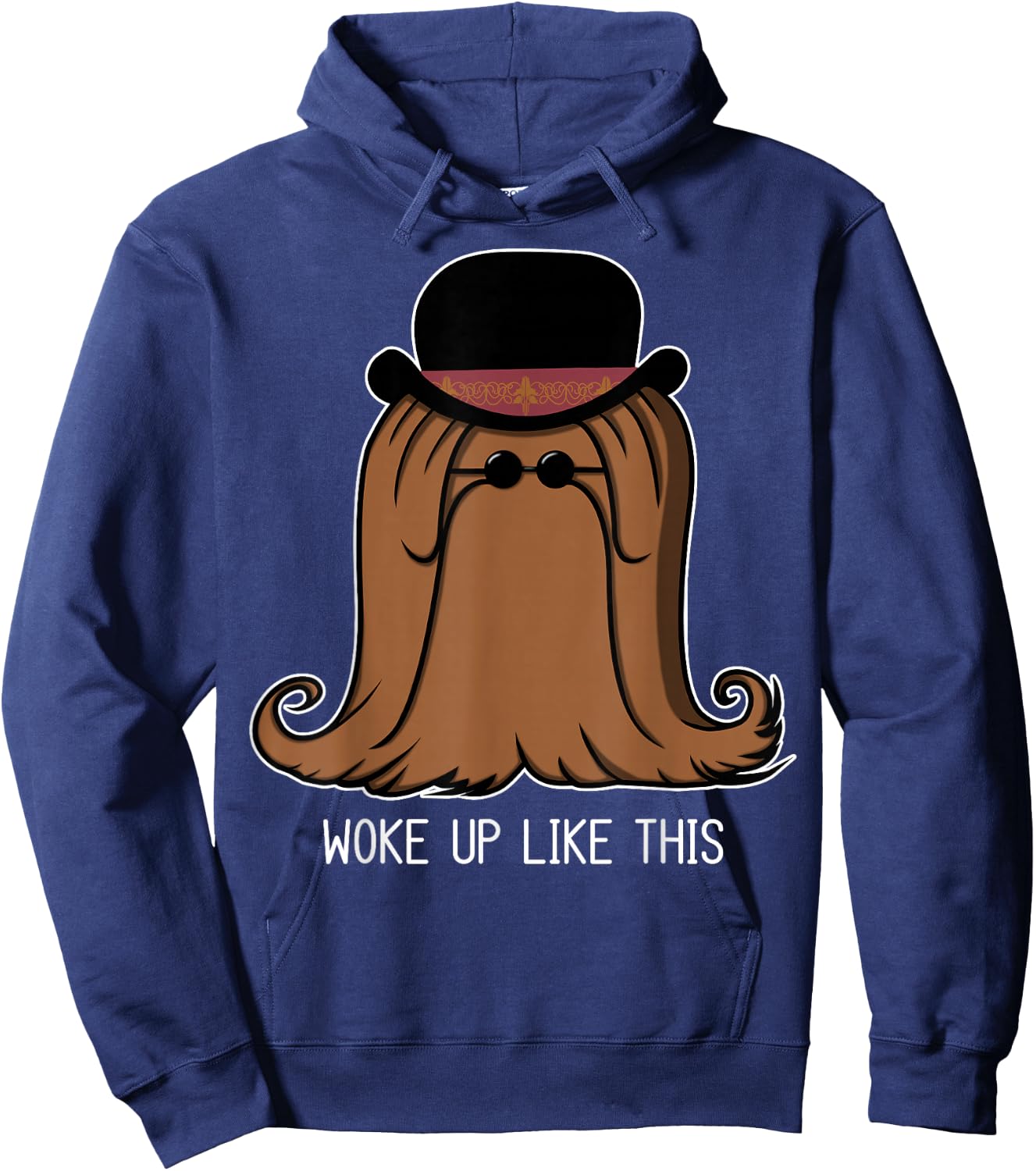 The Addams Family Cousin It Woke Up Like This Hoodie - Hoodie | Navy