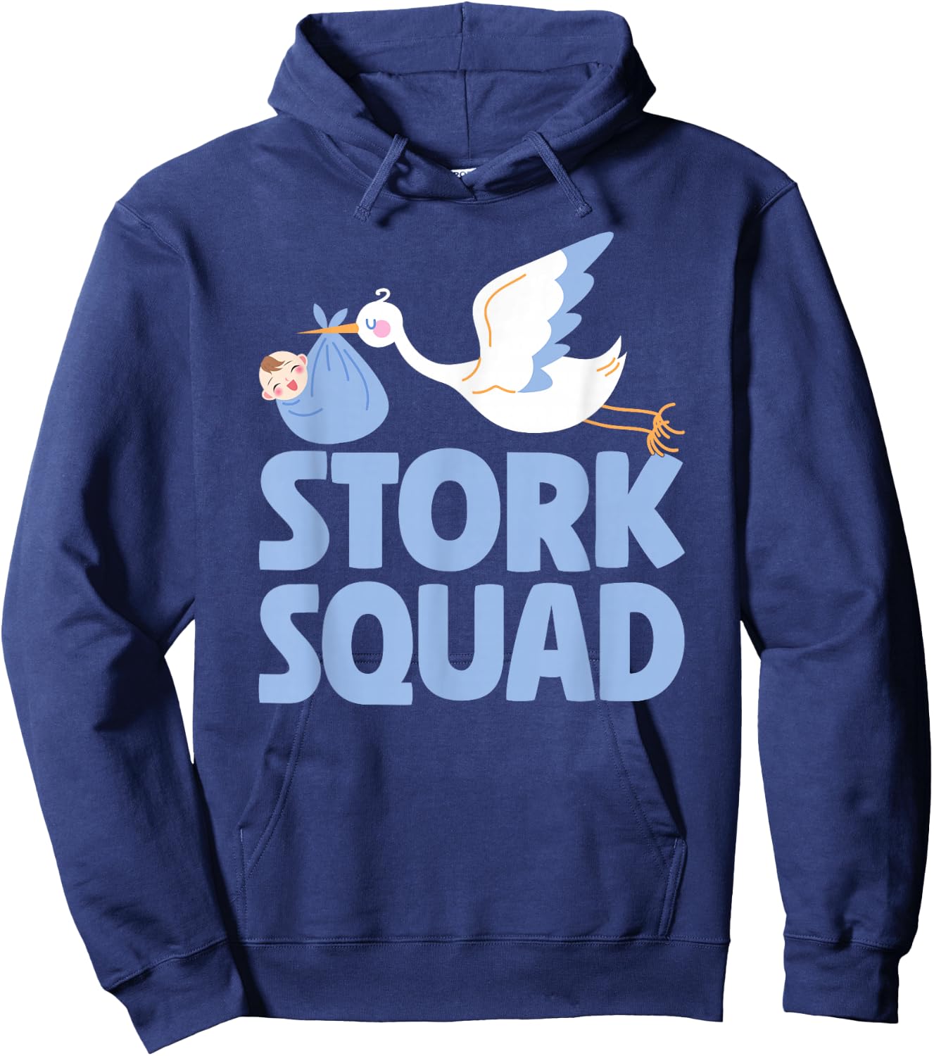 Stork Squad Labor And Delivery Nurse Hoodie - Hoodie | Navy