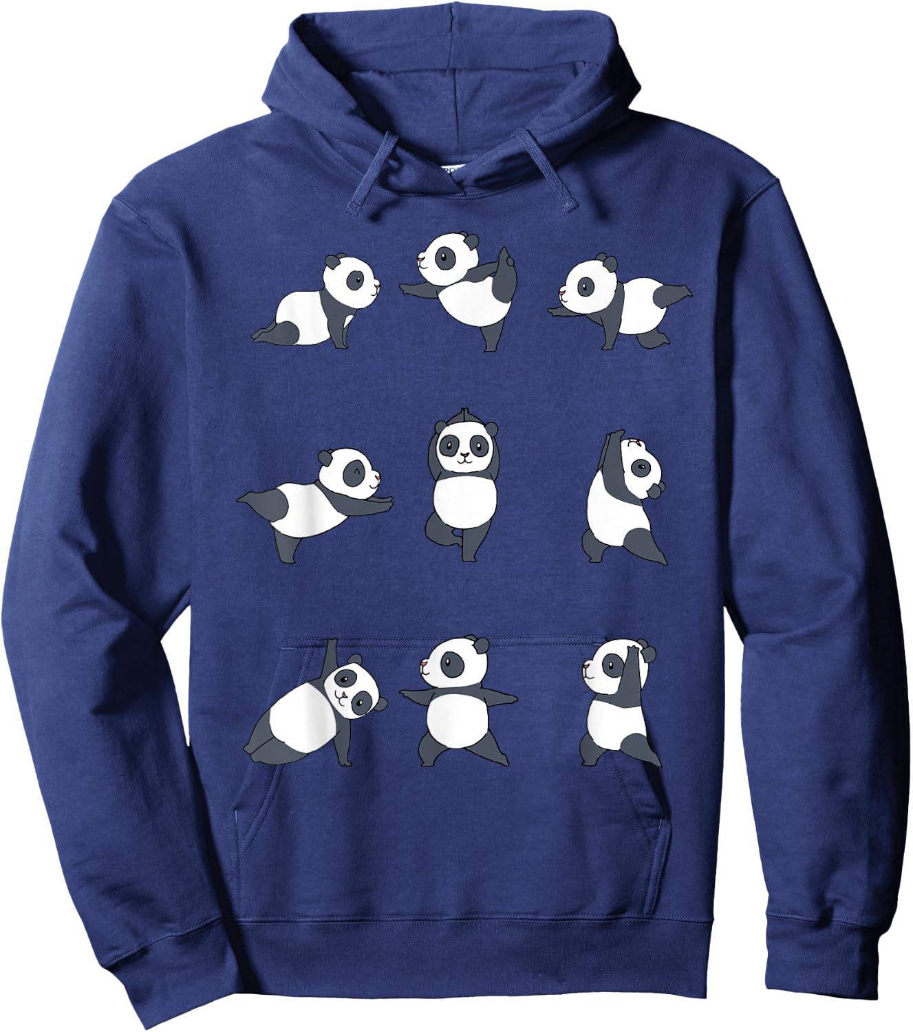 Panda Yoga Hoodie - Hoodie | Navy