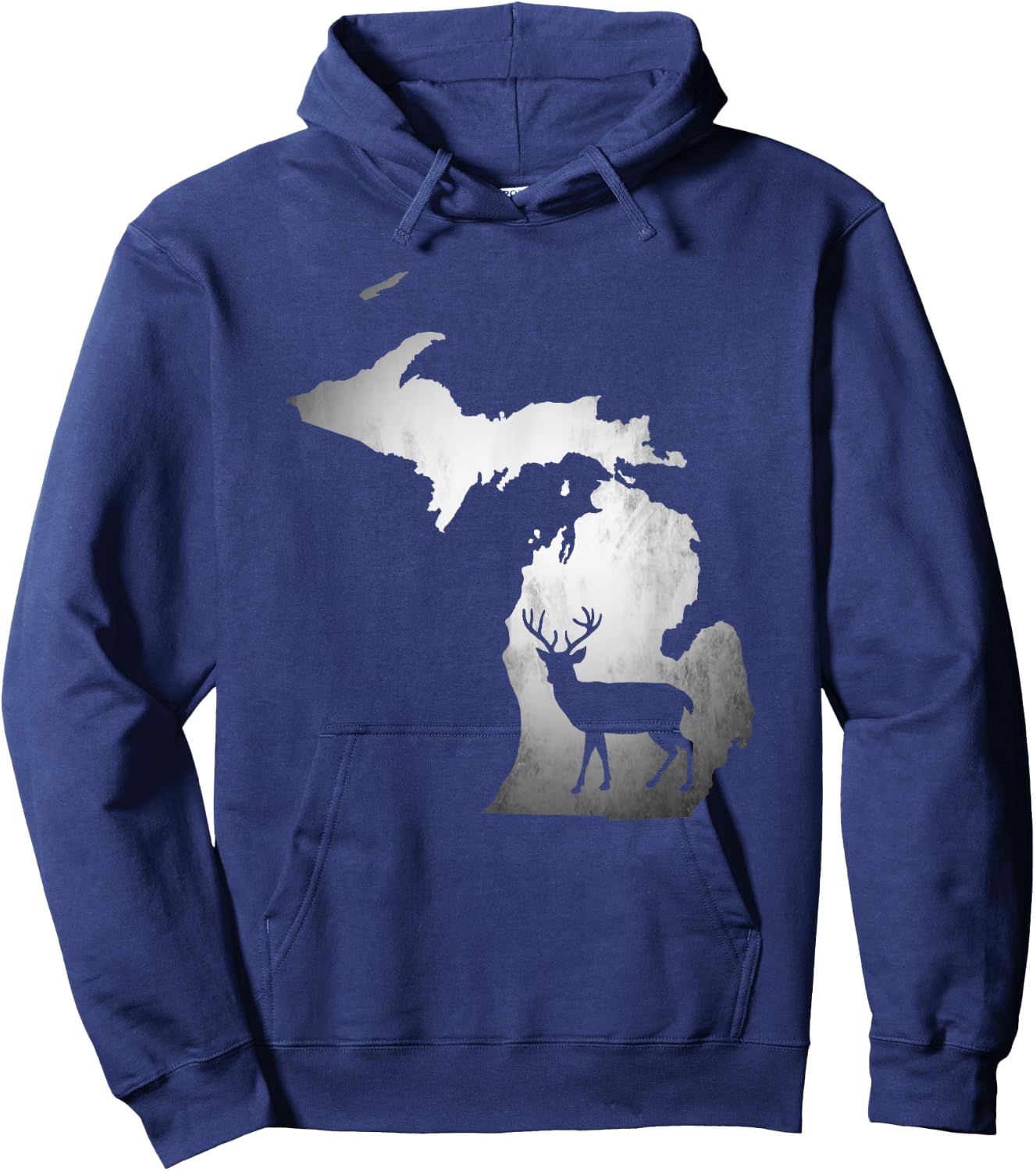 Michigan Deer Hunting Hoodie - Hoodie | Navy