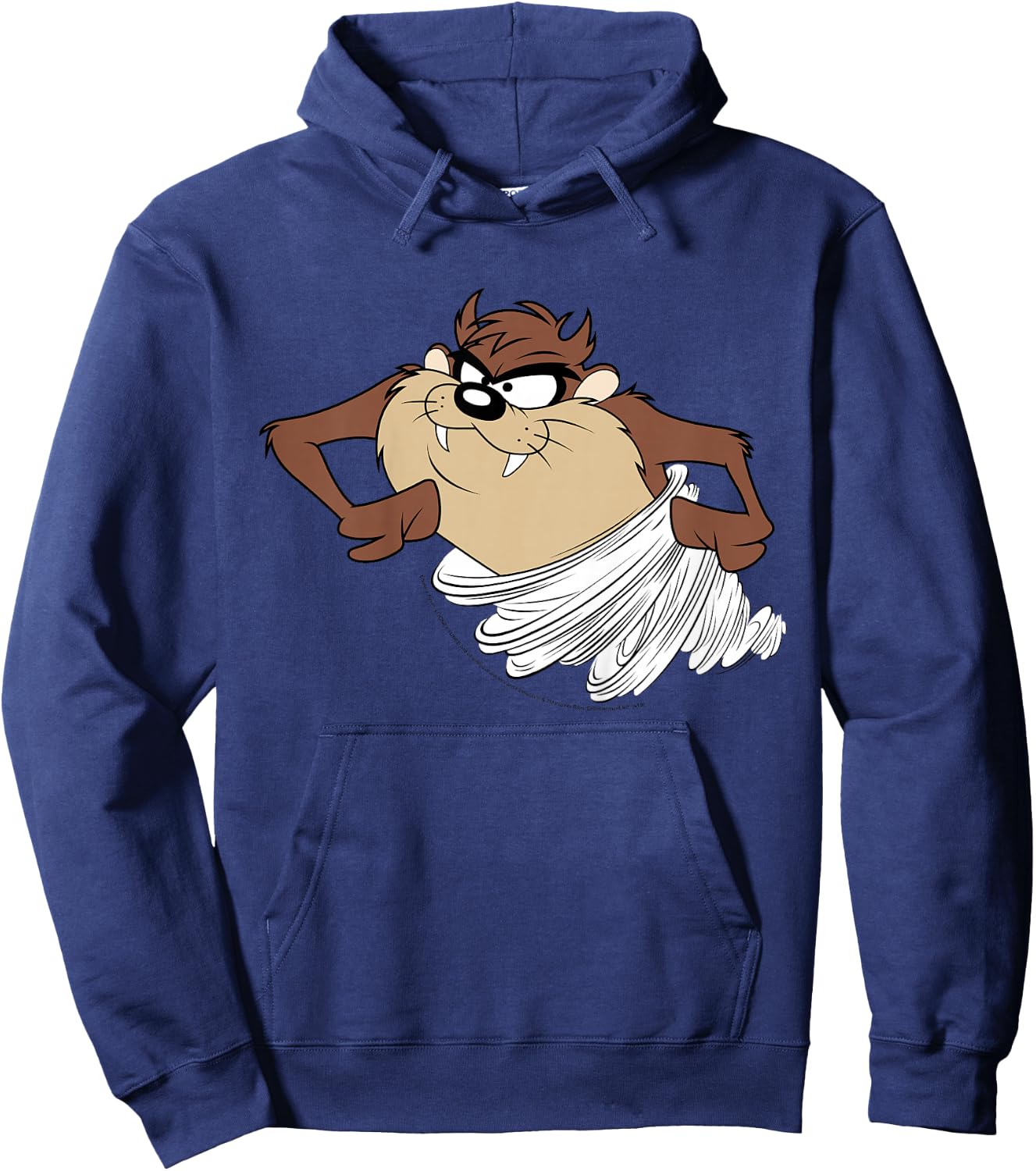 Kids Looney Tunes Taz Tornado Portrait Hoodie - Hoodie | Navy