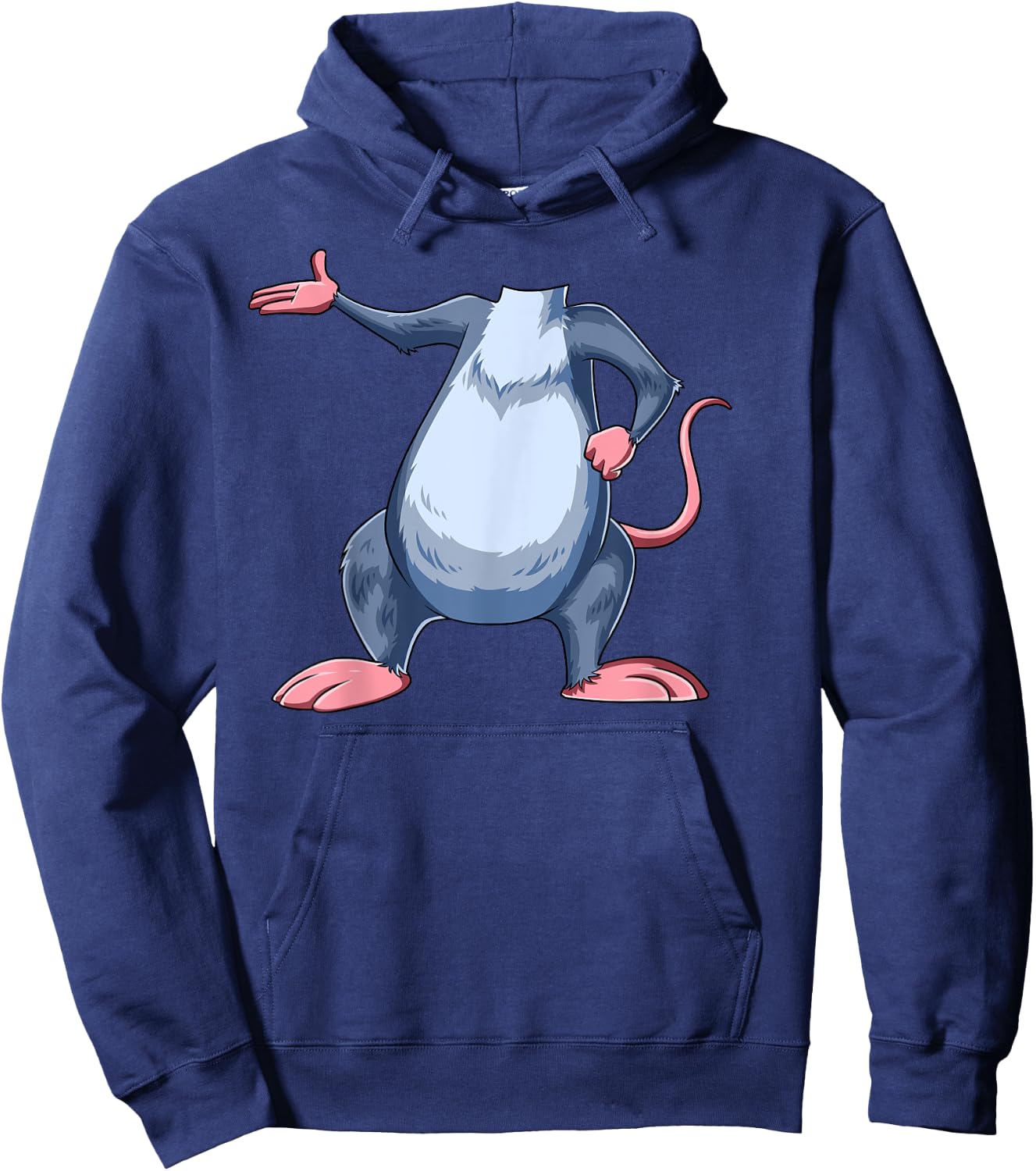 Easy Rat Costume Rat Body Headless Rat Costume Hoodie - Hoodie | Navy