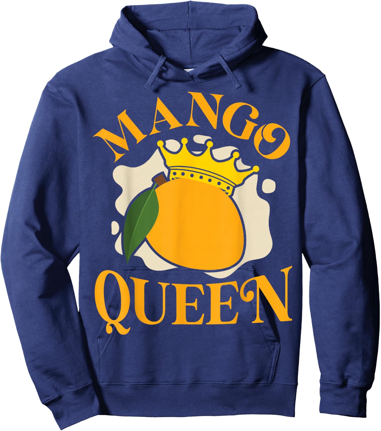 Fruit Lover Mango Queen Hoodie - Hoodie | Navy