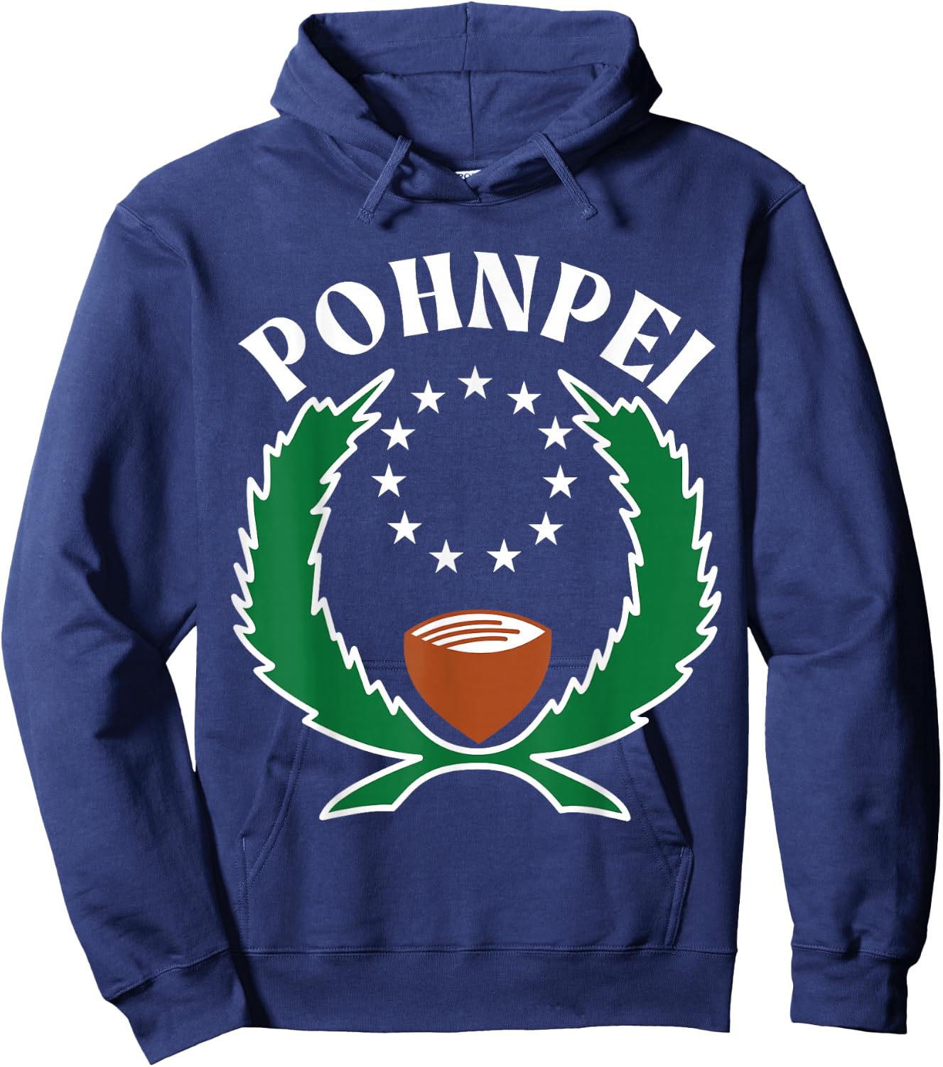 Pohnpei Flag, Pohnpei Hoodie - Hoodie | Navy