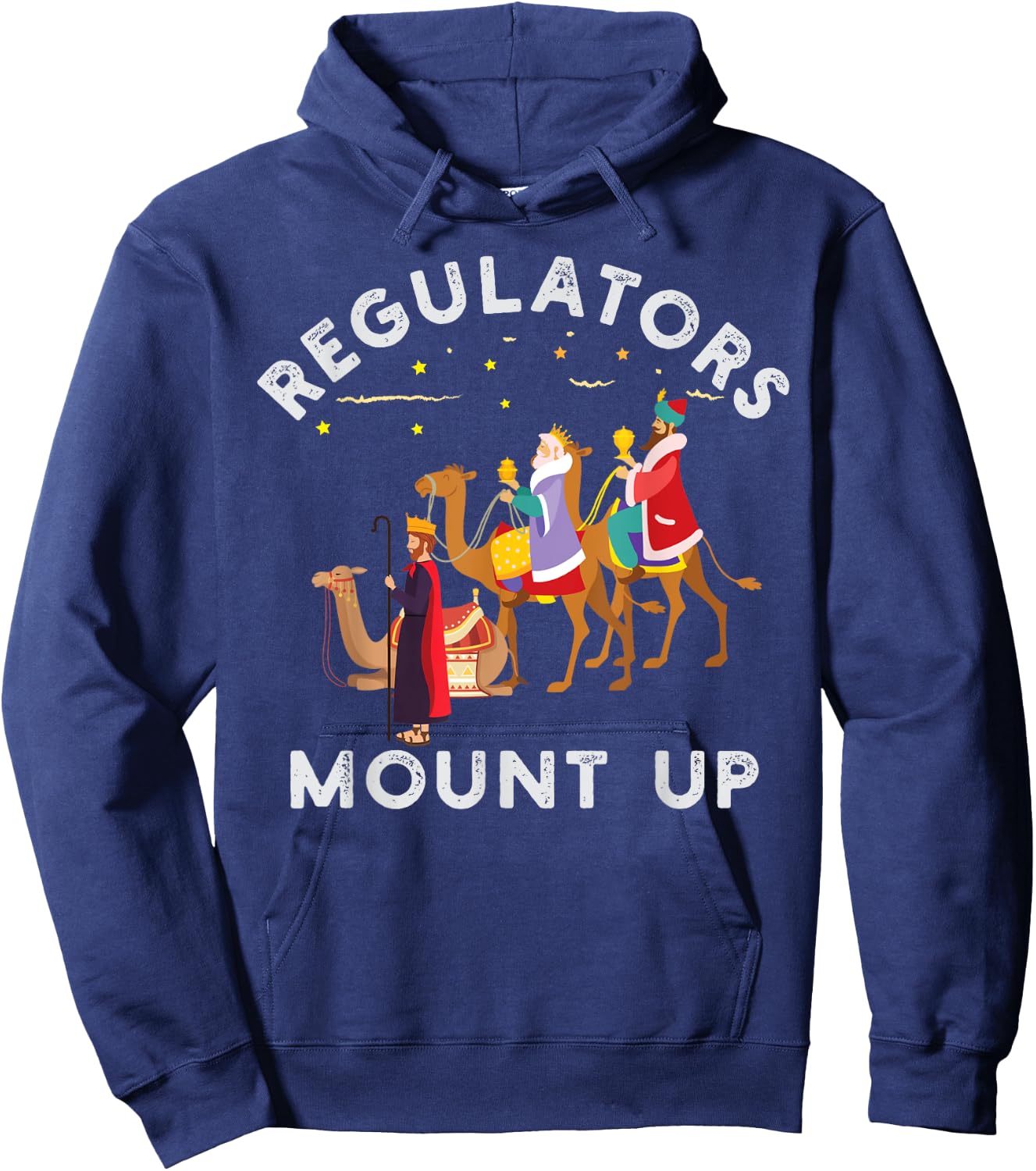 Three Kings’ Day Epiphany Regulators Mount Up Hoodie - Hoodie | Navy