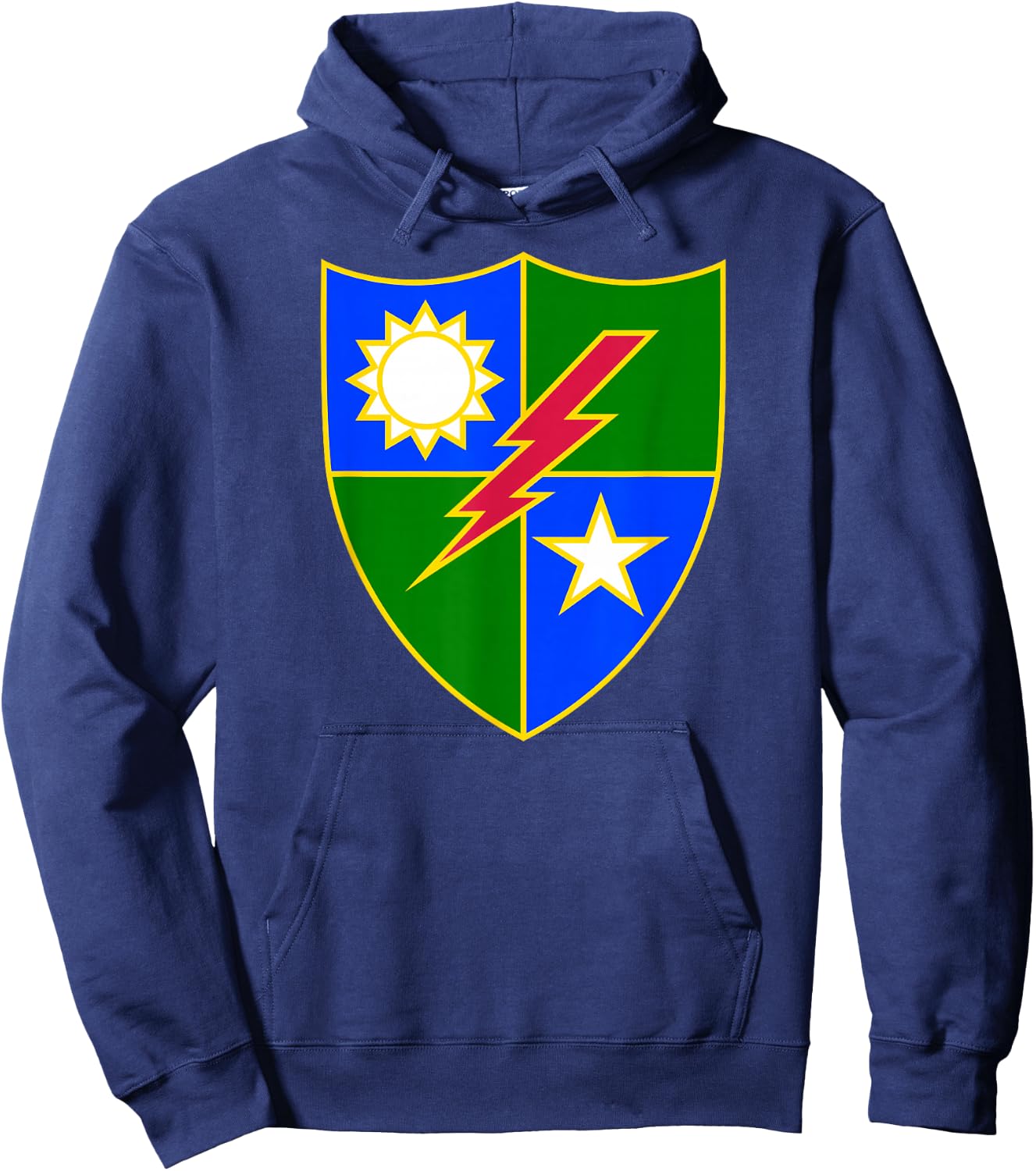 US Army Ranger - 75th Ranger Regiment DUI Hoodie - Hoodie | Navy