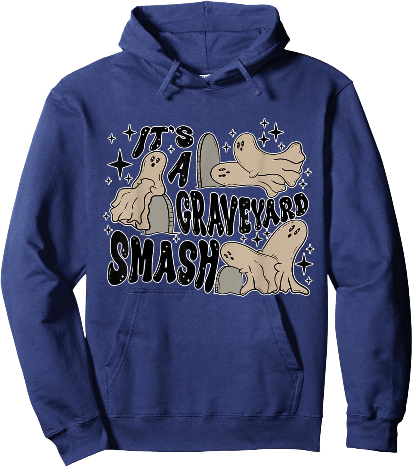 It's A Graveyard Smash Apparel Hoodie - Hoodie | Navy
