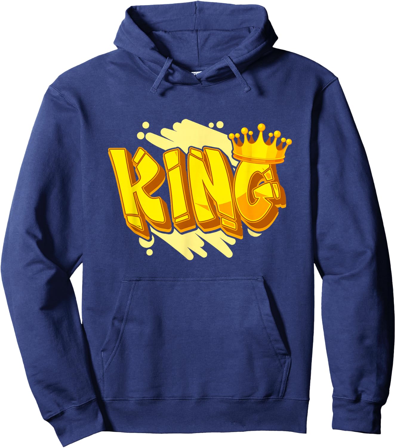 King | Graffiti Street Art | Graffiti Artist Hoodie - Hoodie | Navy