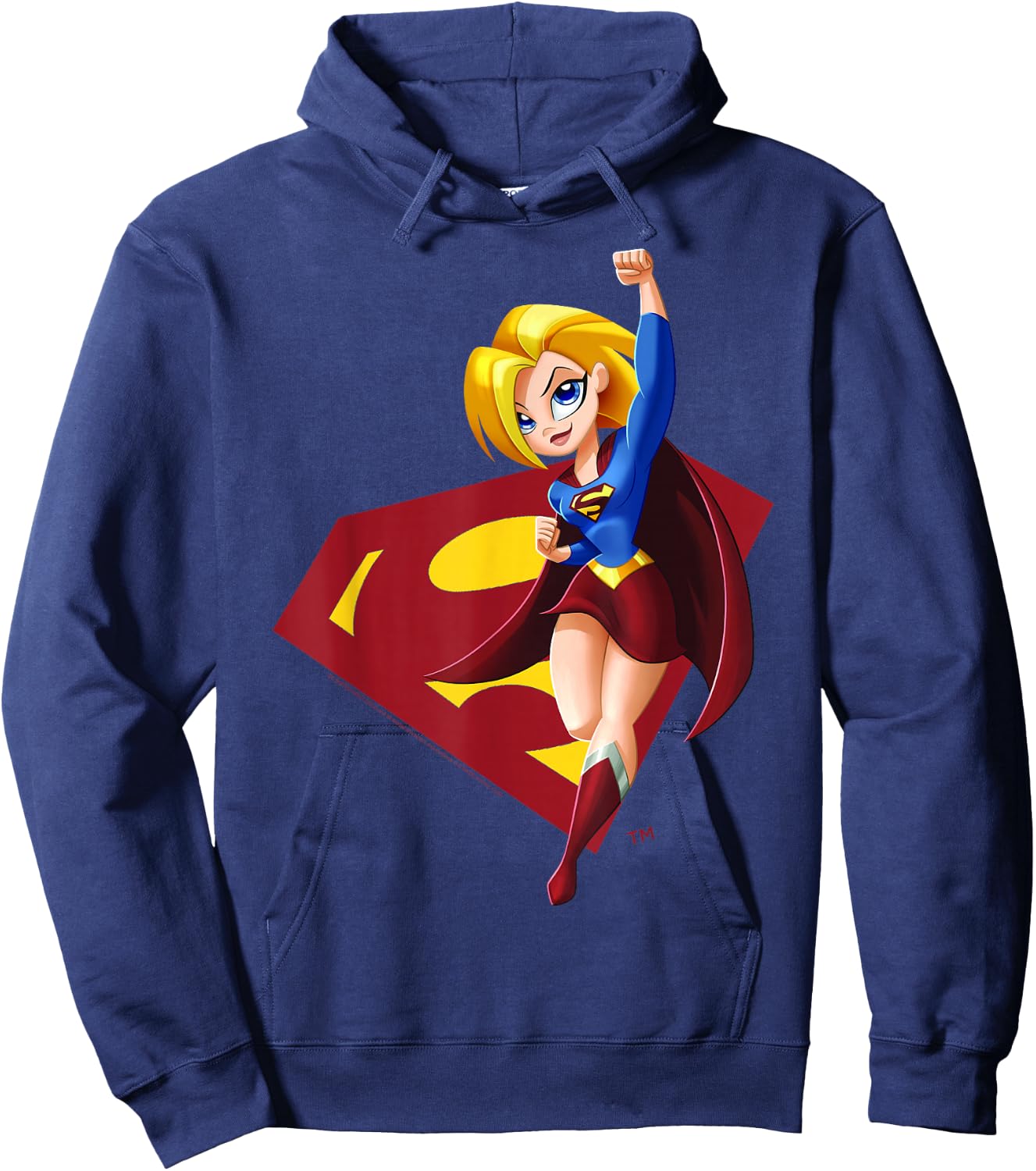 DC Comics Super Hero Girls Supergirl Hoodie - Hoodie | Navy