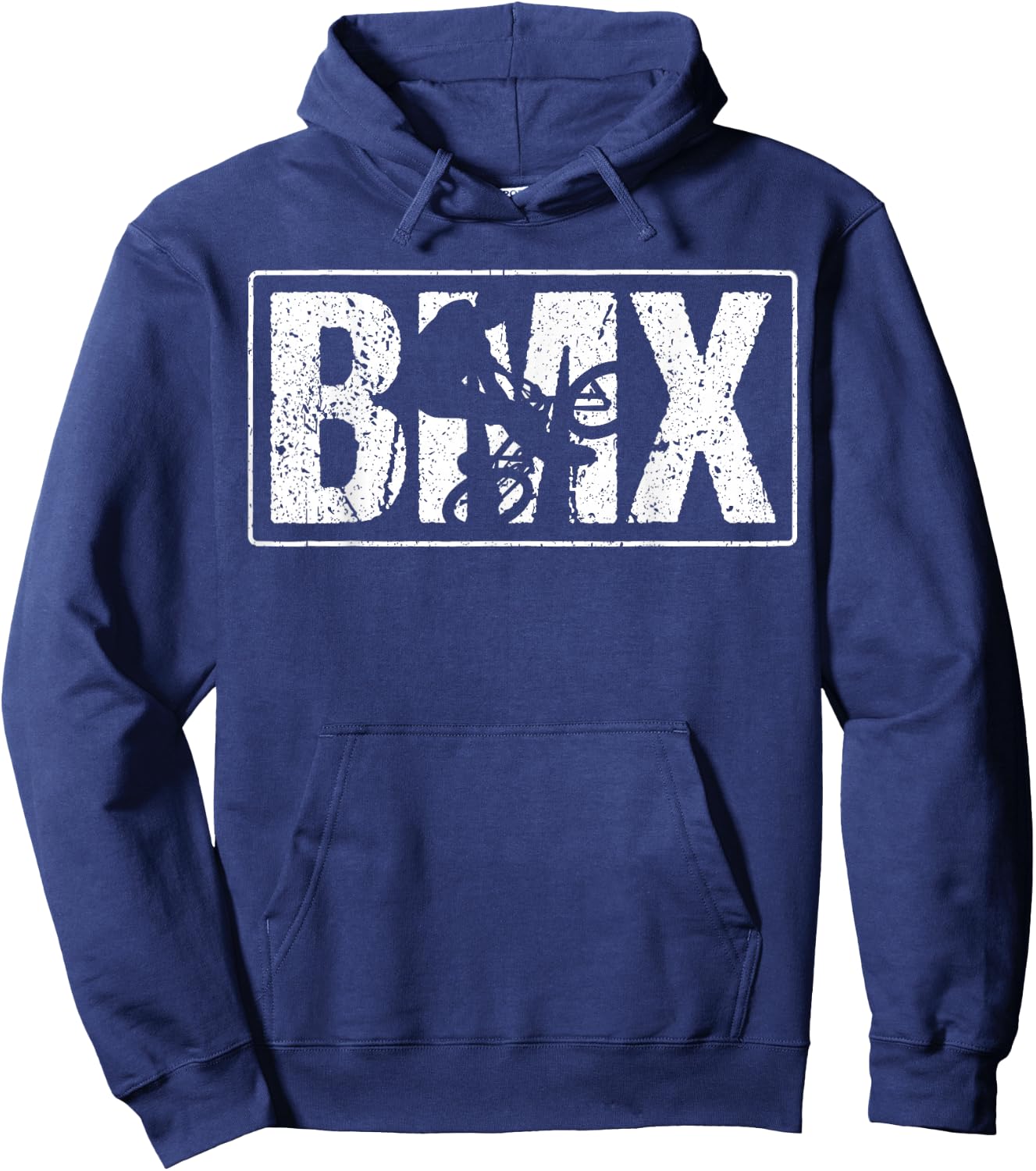 BMX Vintage Bike Fans Gift Boys Bike BMX Hoodie - Hoodie | Navy