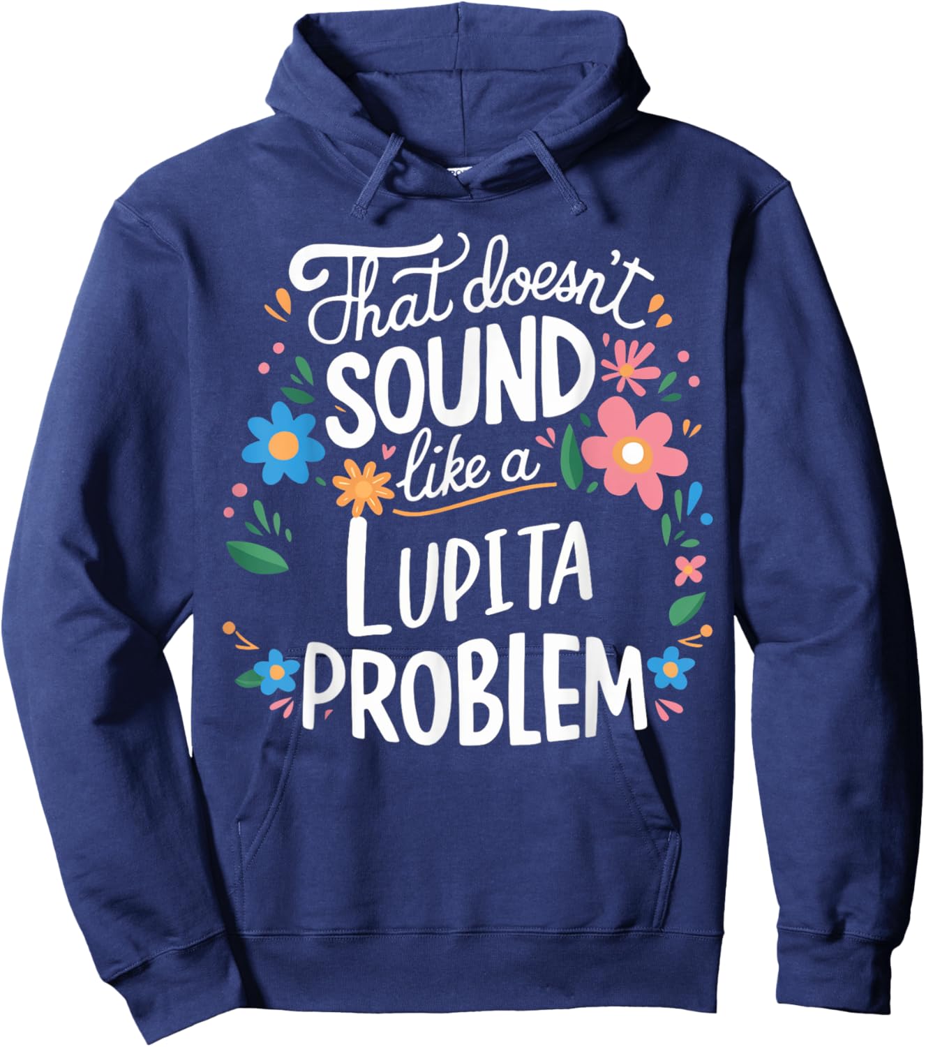 Lupita Personalized Cute Girls Lupita Name Hoodie - Hoodie | Navy