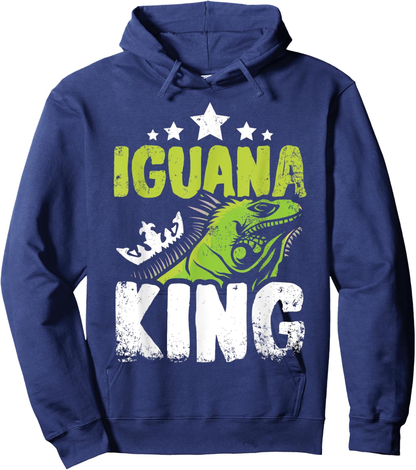 Iguana king Hoodie - Hoodie | Navy