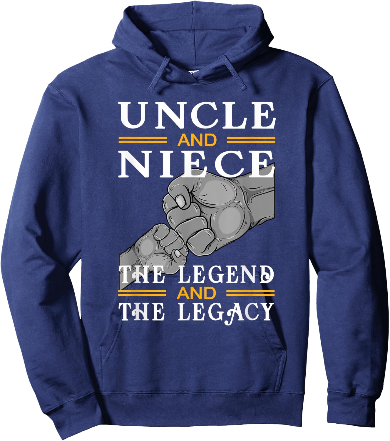 Uncle and Niece Matching the Legend the Legacy Hoodie - Hoodie | Navy
