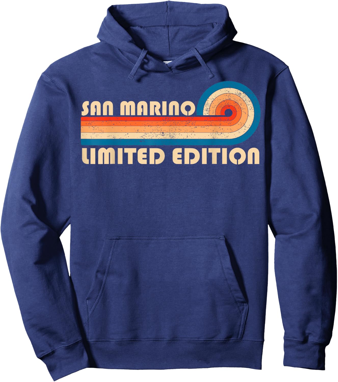 SAN MARINO Country Travel Vacation Souvenir Hoodie - Hoodie | Navy
