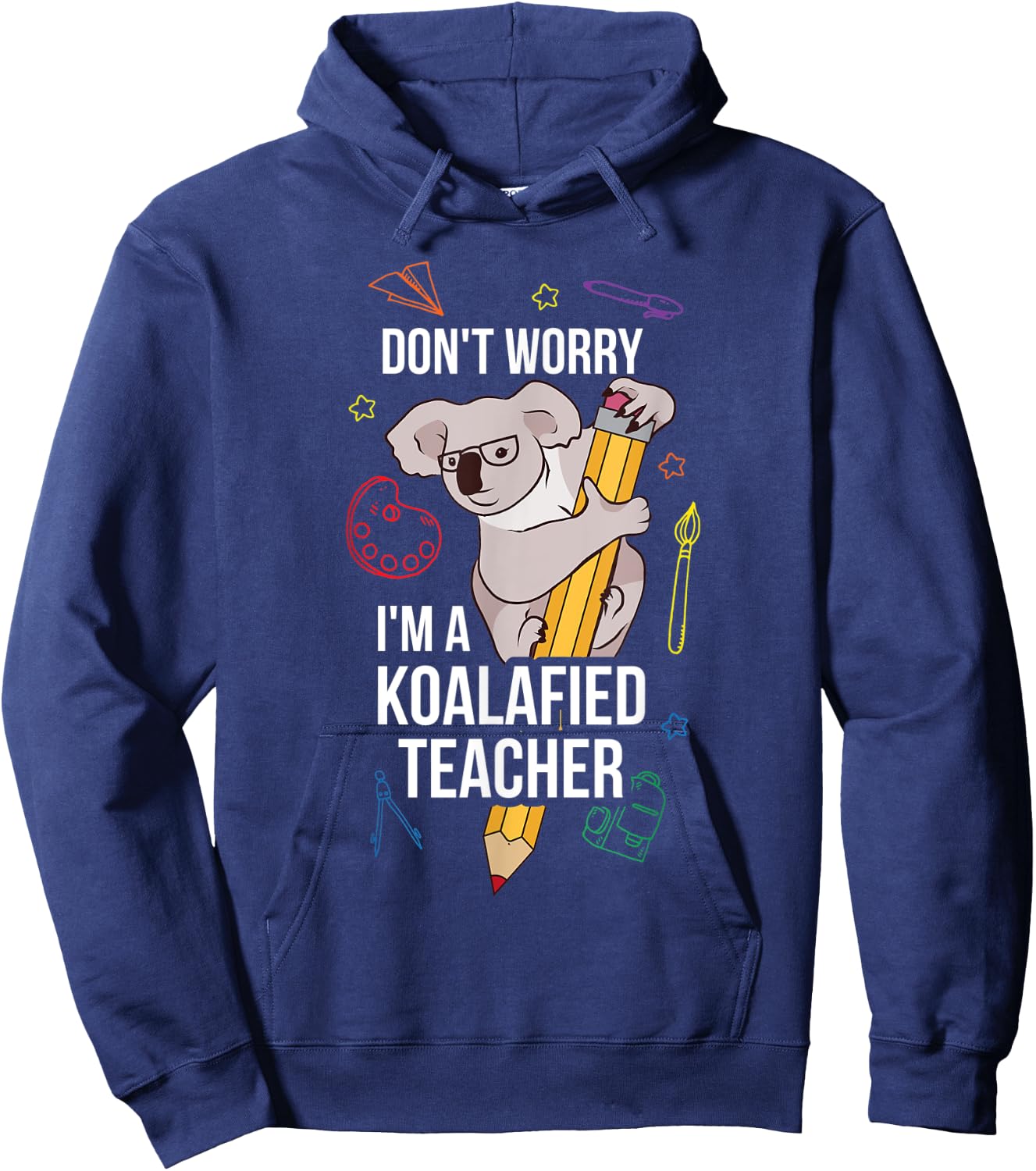 Koalafied Teacher Hoodie - Hoodie | Navy