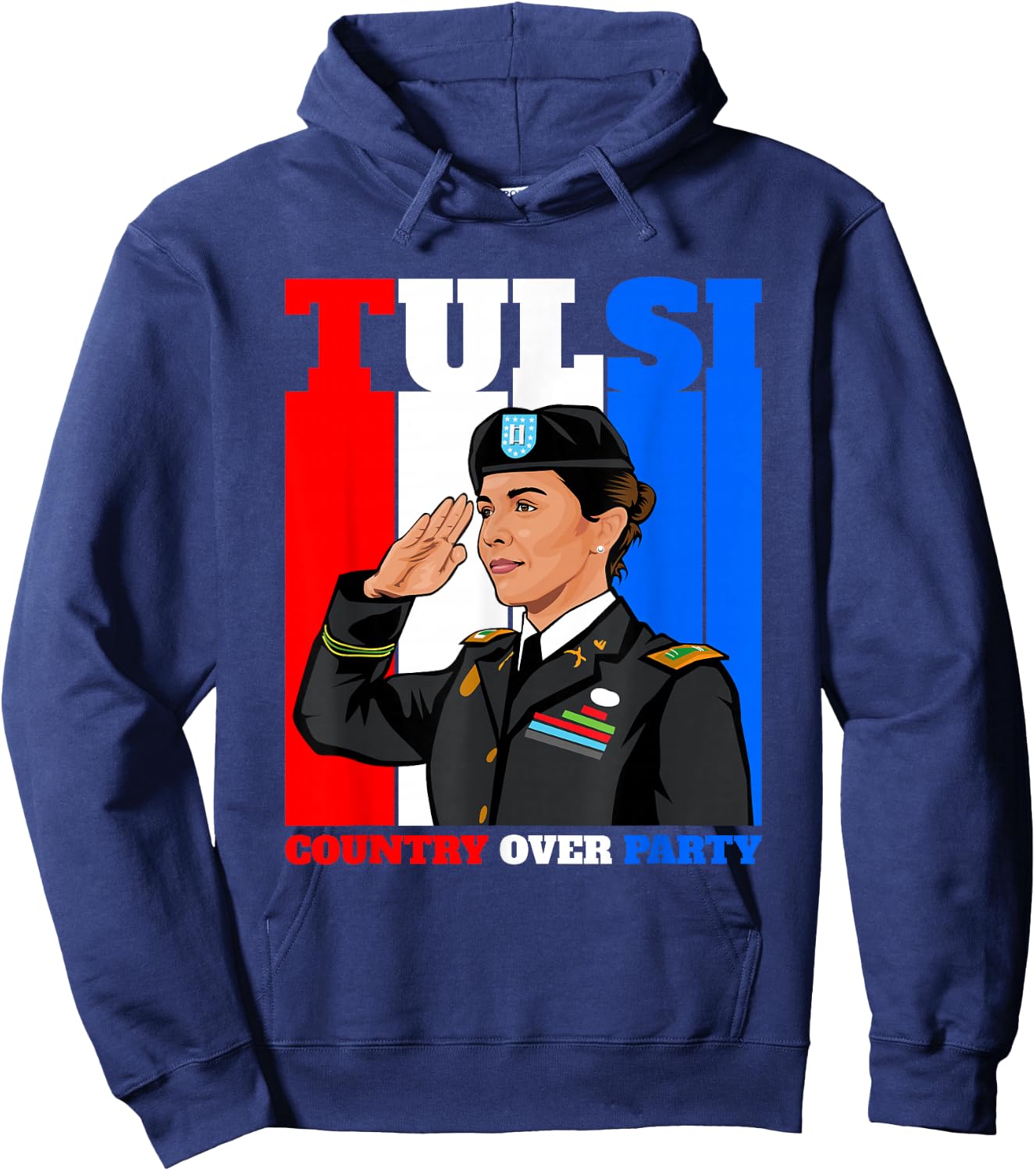 Tulsi Gabbard for First Female President 2028 Hoodie - Hoodie | Navy
