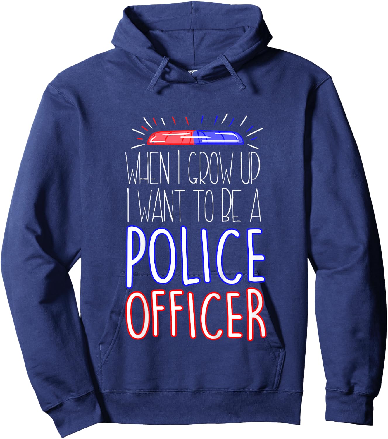 Future Police Officer Hoodie - Hoodie | Navy