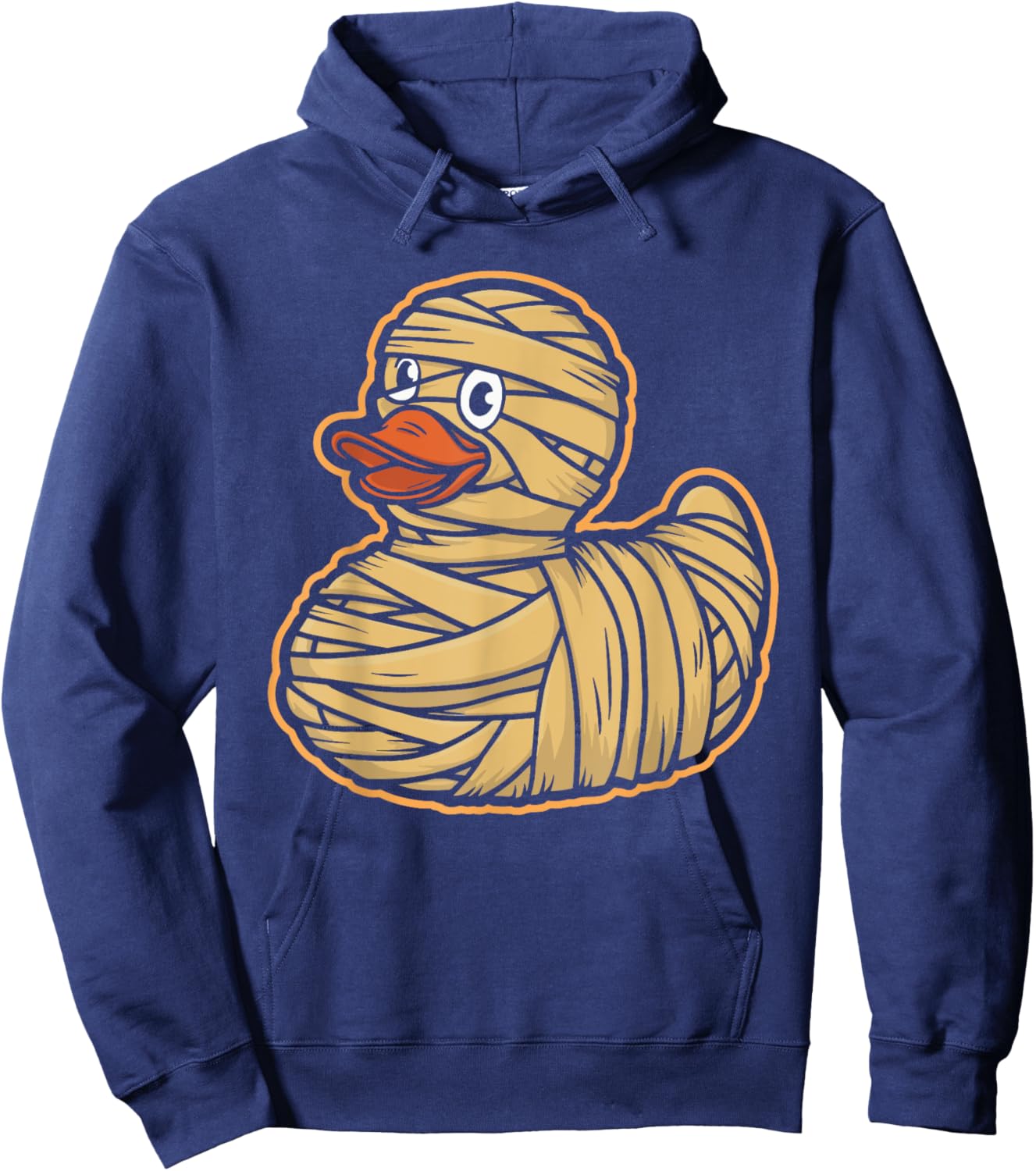 Rubber Duck Mummy Costume Party Rubber Duckie Hoodie - Hoodie | Navy