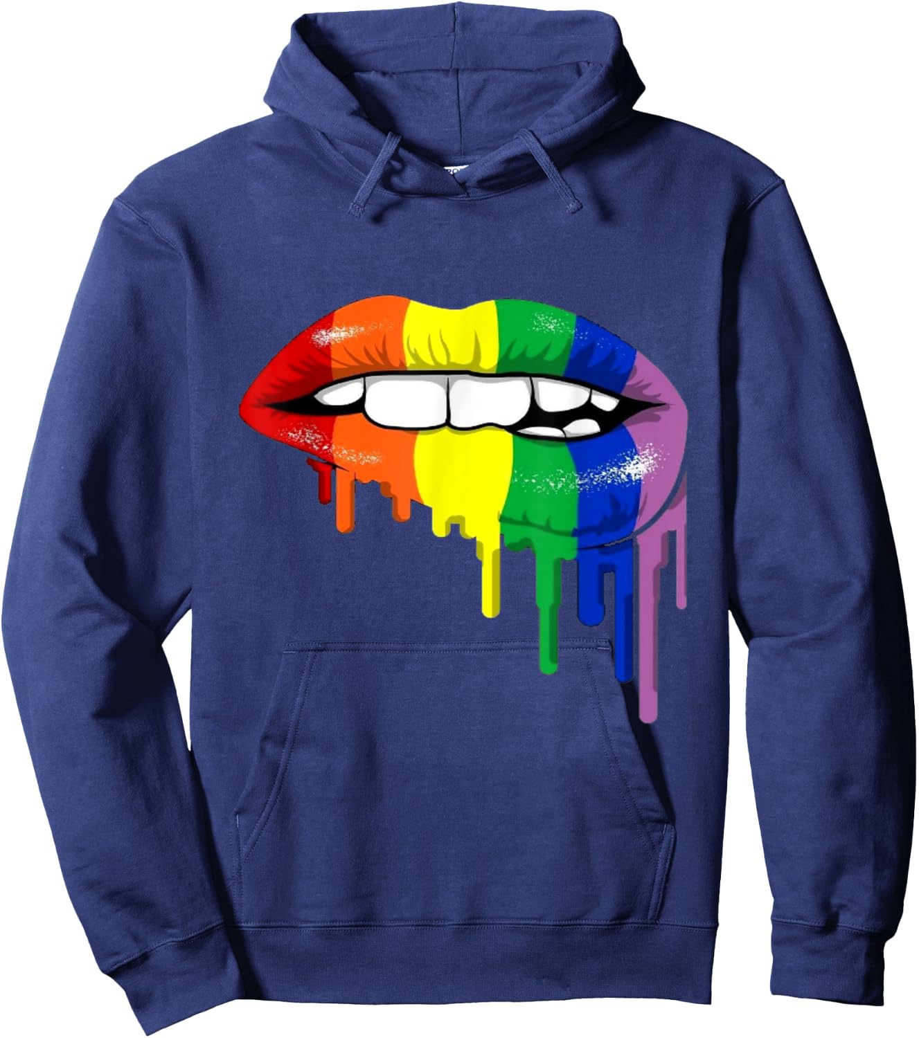 LGTBY lips Hoodie - Hoodie | Navy